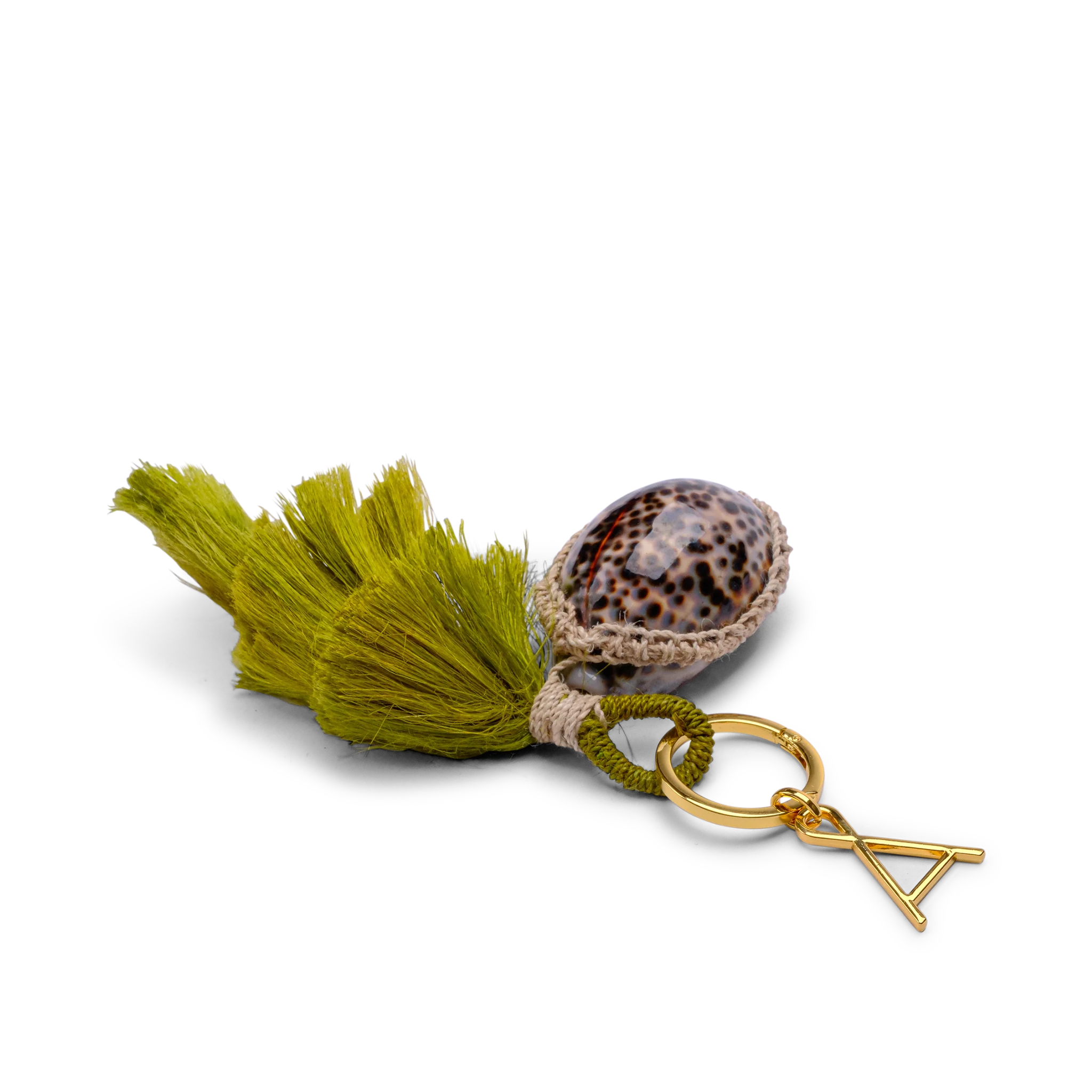 Shell Charm Embellishment Green