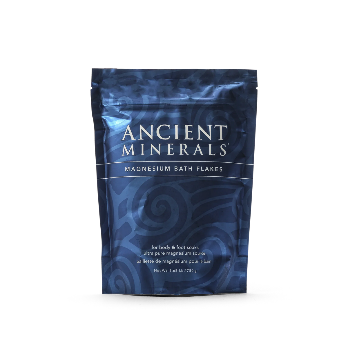 Ancient Minerals Magnesium Bath Flakes – front