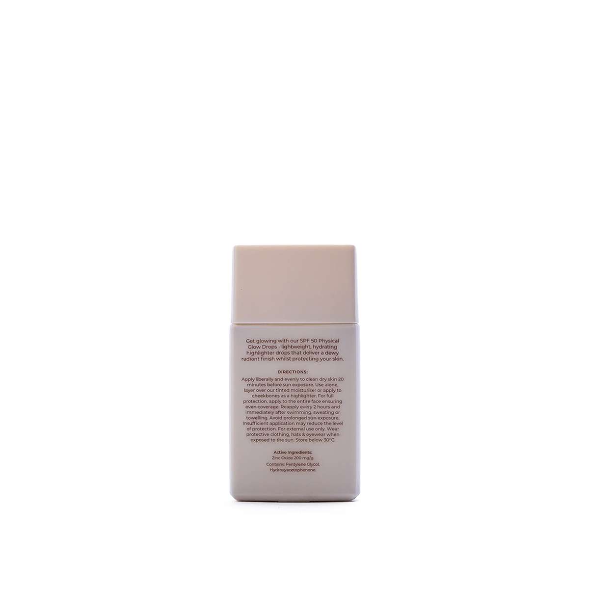 Orchard St. – Avocado Zinc Spf50 Physical Glow Drops 40Ml Back