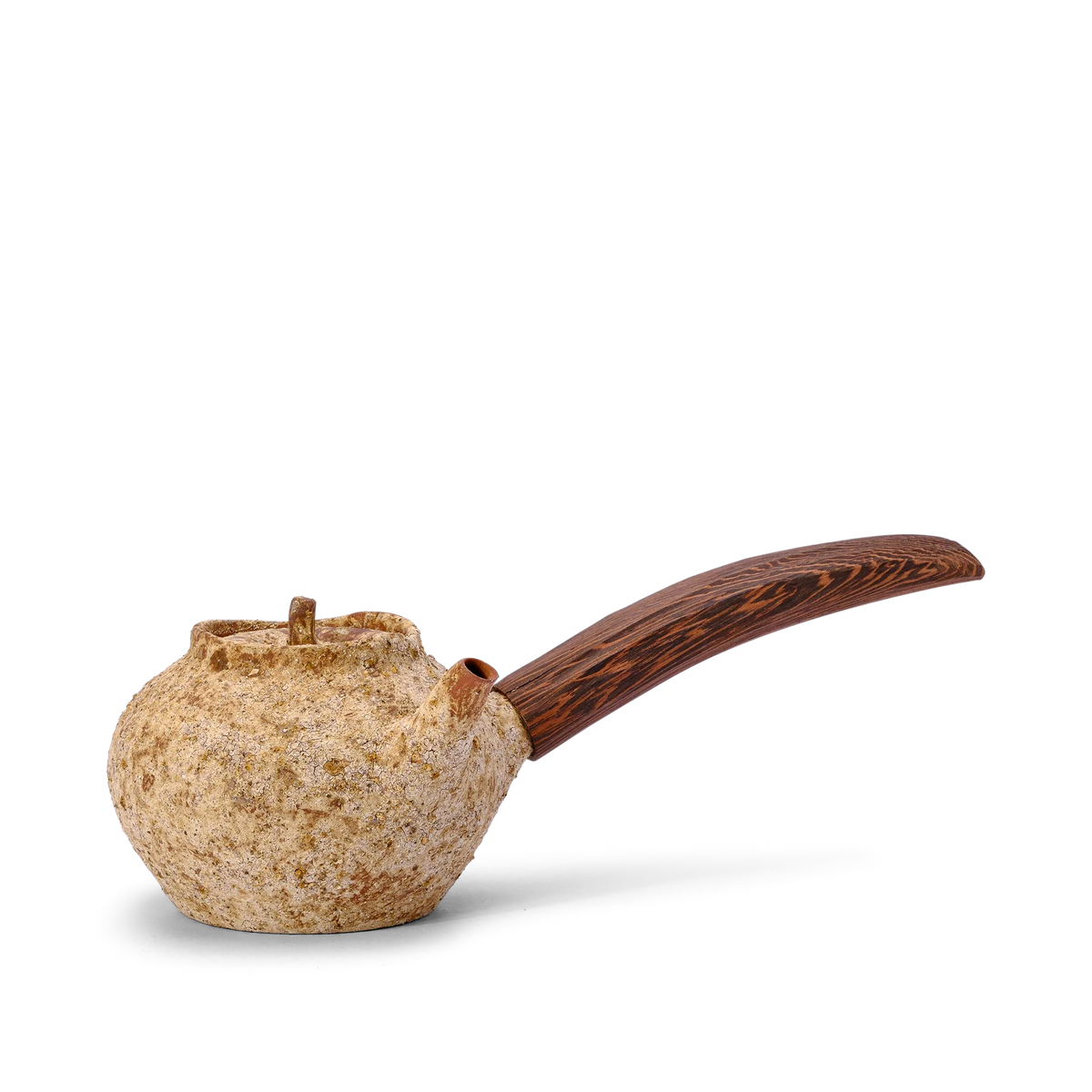Cloud Hidden Wood Handle Teapot | 250ml | Light