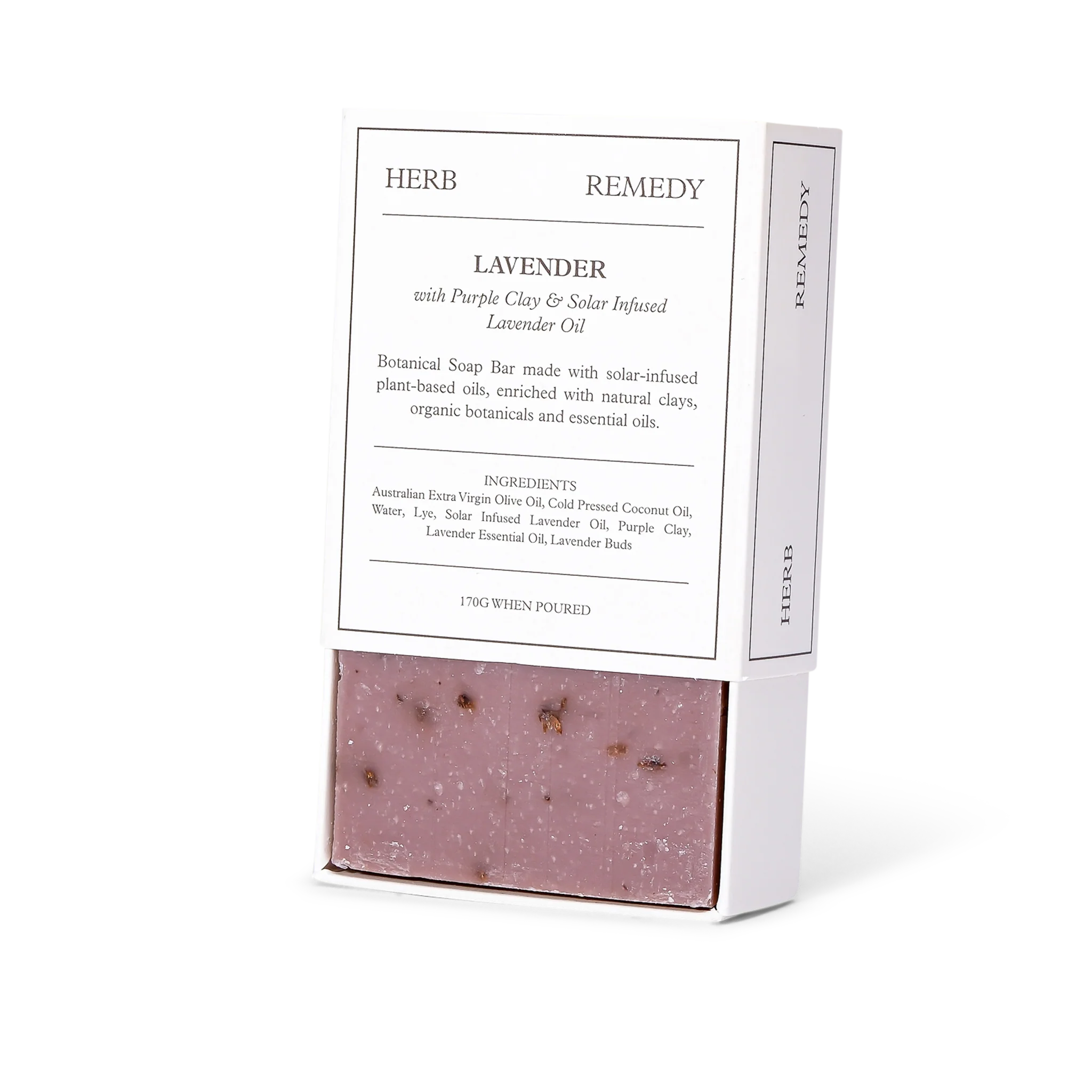 Botanical Bar: Lavender & Purple Clay