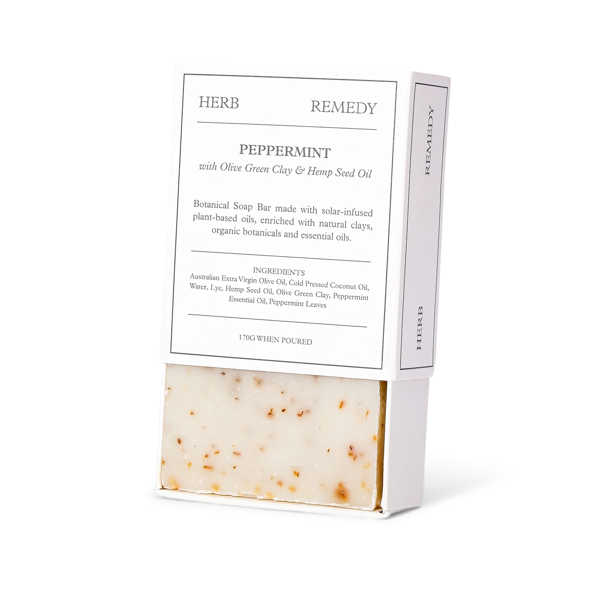 Botanical Bar: Peppermint & Hemp Seed Oil