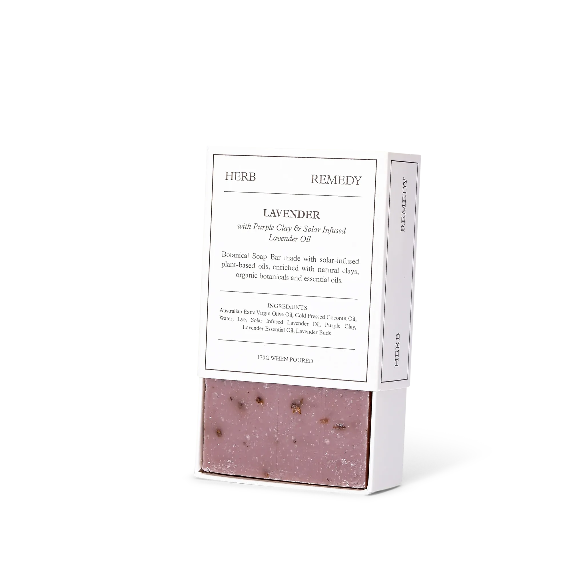 Botanical Bar: Lavender & Purple Clay