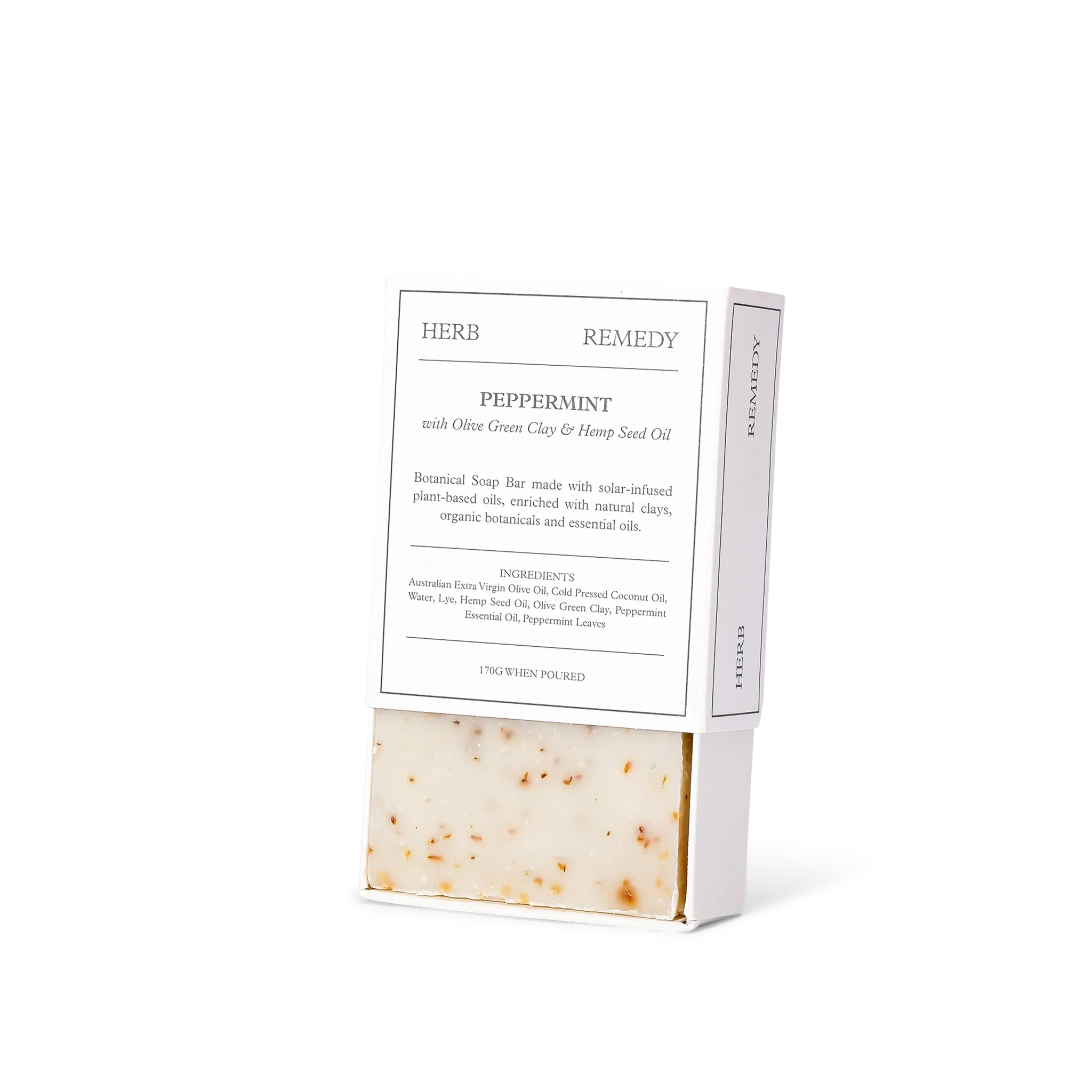 Botanical Bar: Peppermint & Hemp Seed Oil
