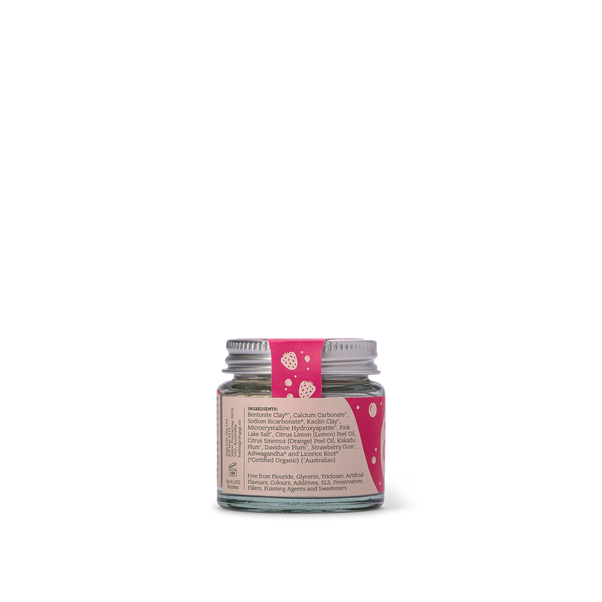 Hydroxyapatite Toothpowder 'Fruity Brush'