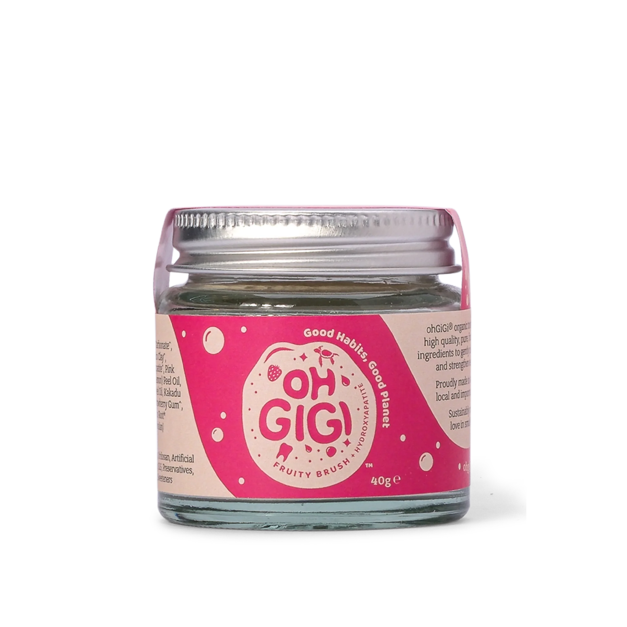HYDROXYAPATITE TOOTHPOWDER ‘FRUITY BRUSH’
