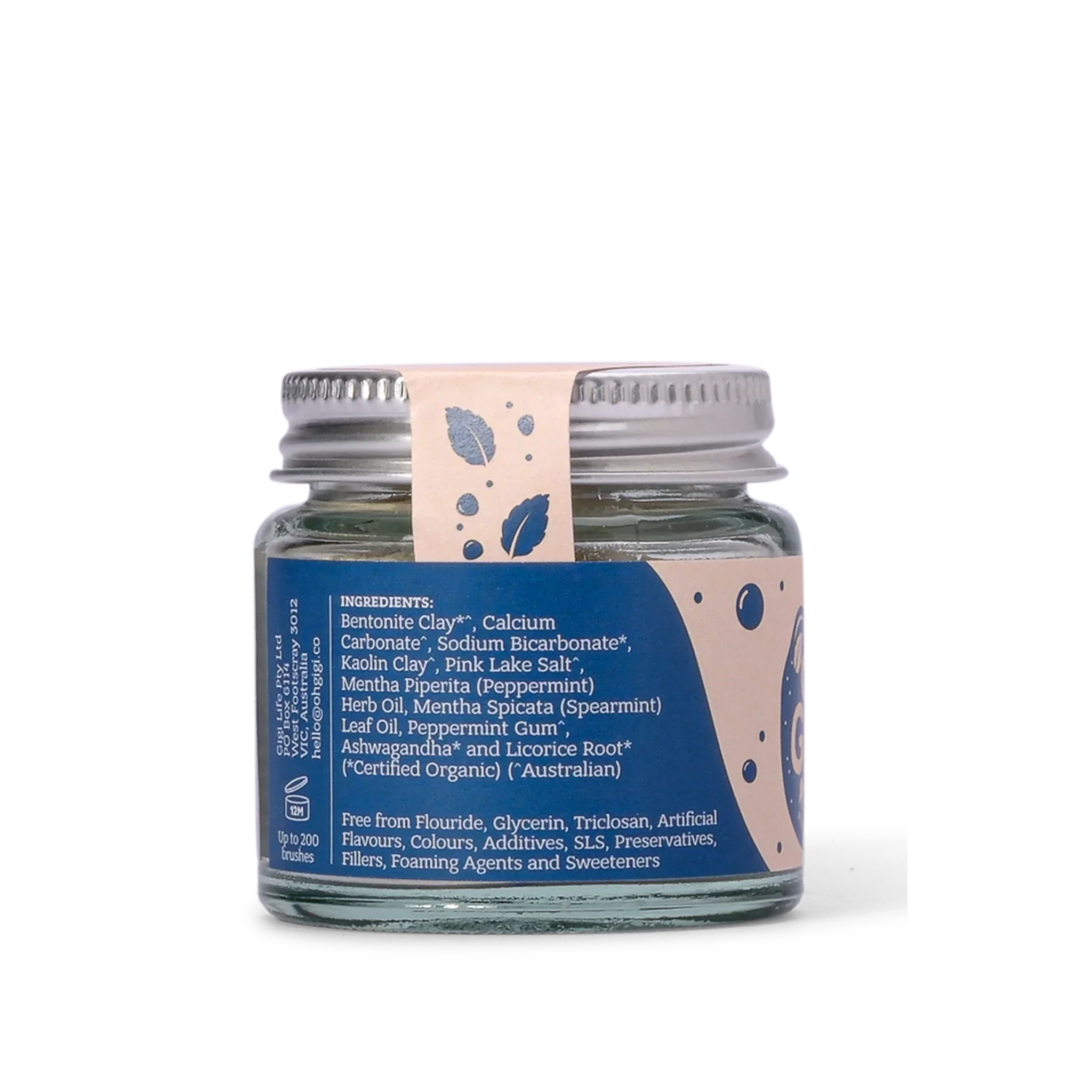 HYDROXYAPATITE TOOTHPOWDER ‘MINTY BRUSH’