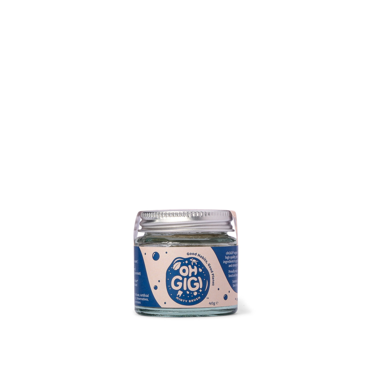 Organic Toothpowder 'Minty Brush'