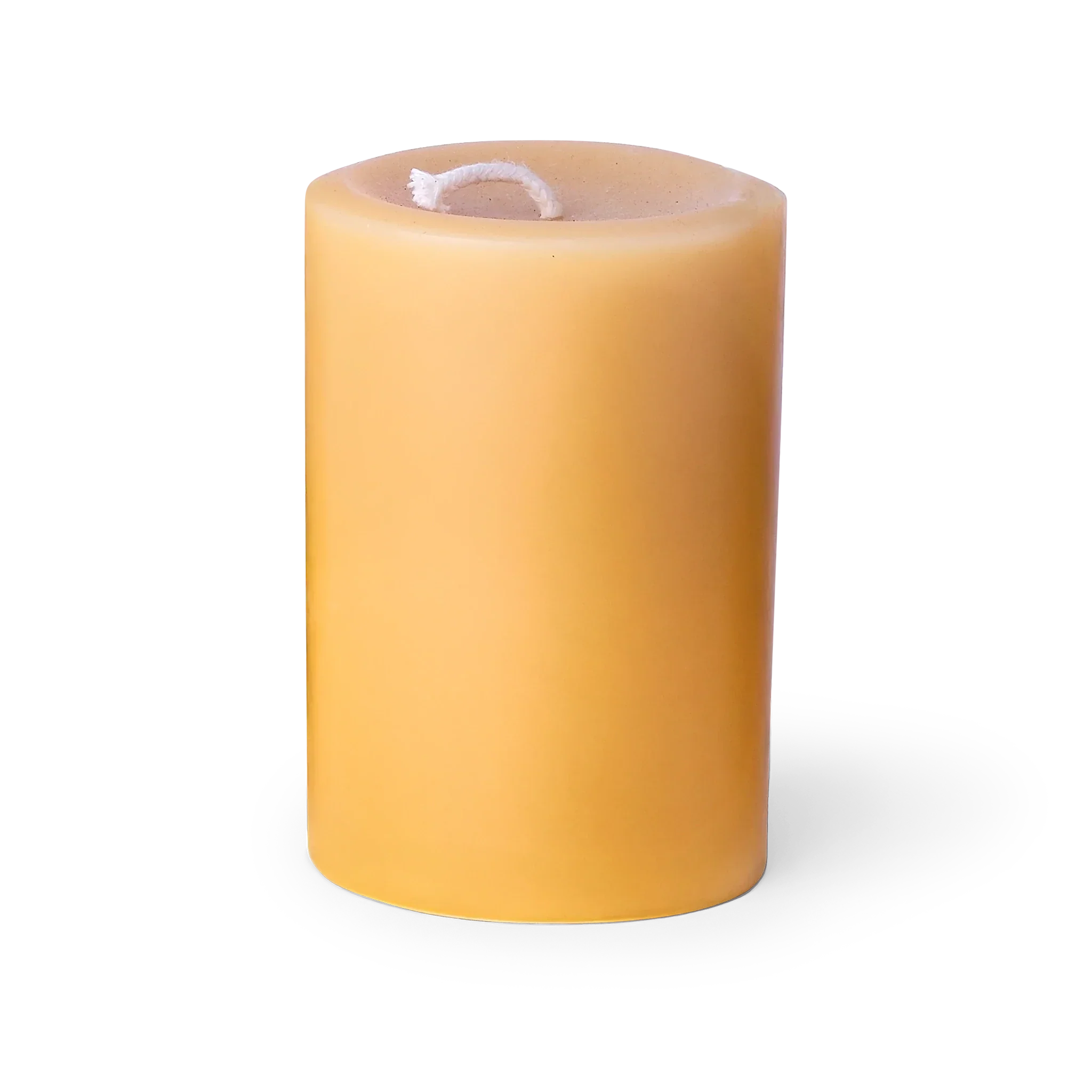 60HR Organic Beeswax Pillar Candle
