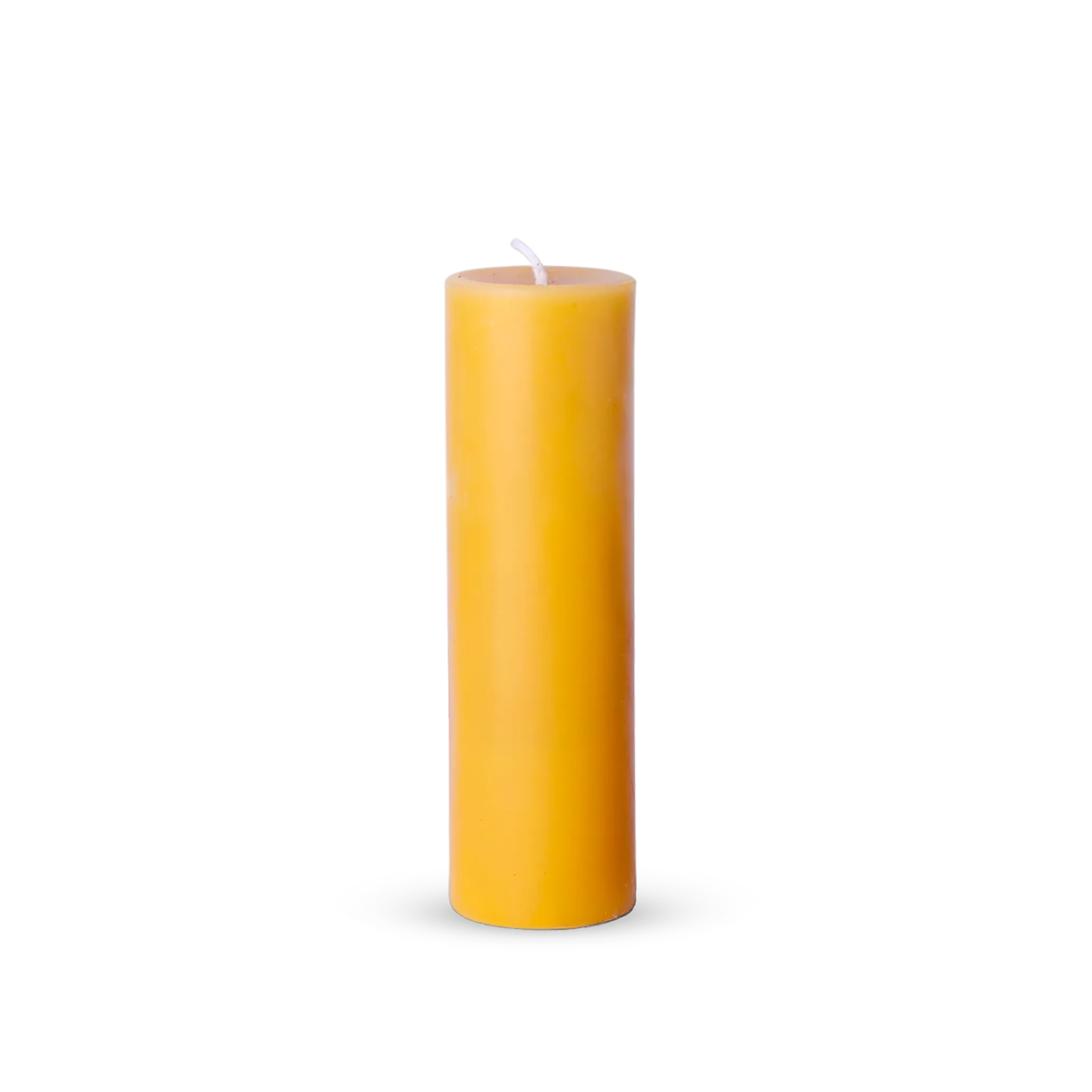 36HR Organic Beeswax Pillar Candle
