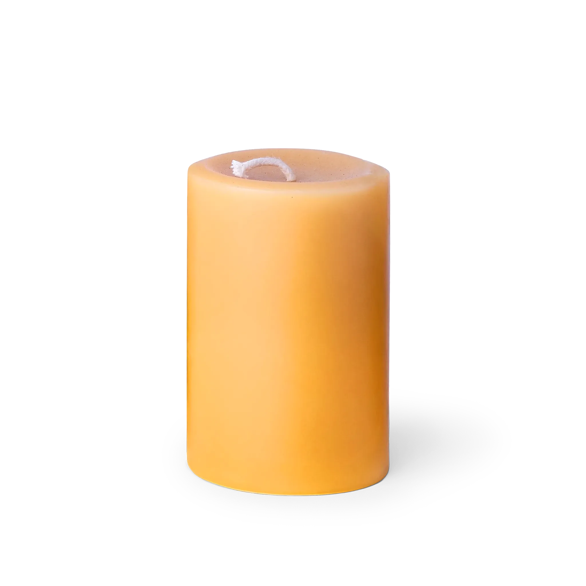 60HR Organic Beeswax Pillar Candle