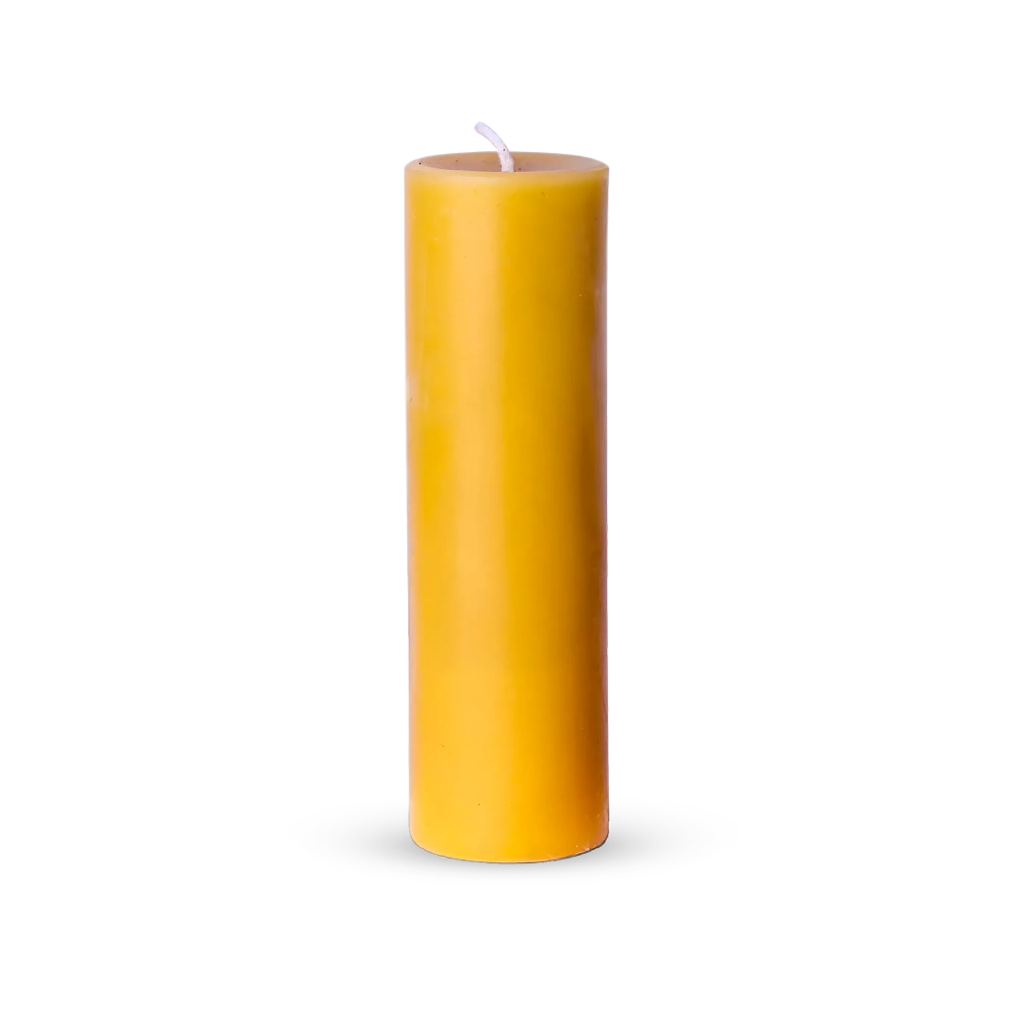36HR Organic Beeswax Pillar Candle