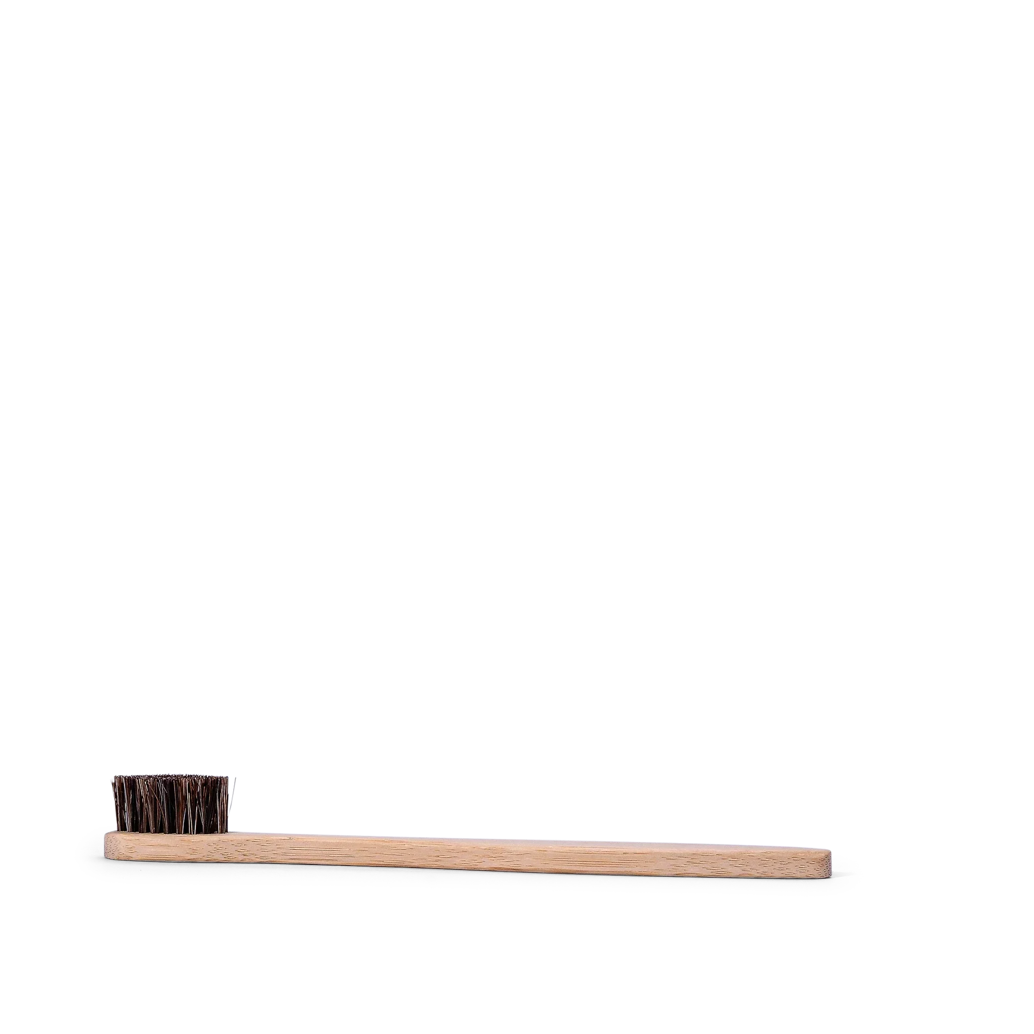Natural Horse Hair Bristle Bamboo Toothbrush