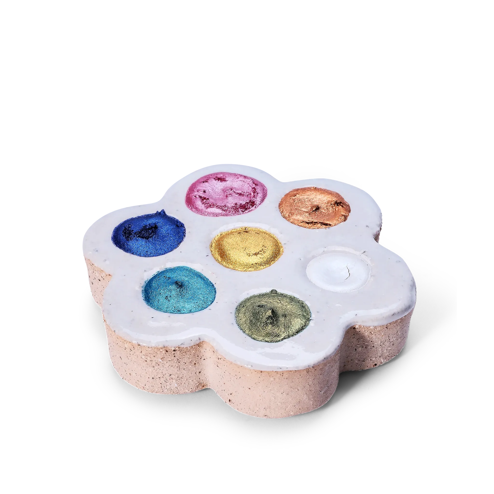 Flower Power Handmade Shimmer Watercolour Palette