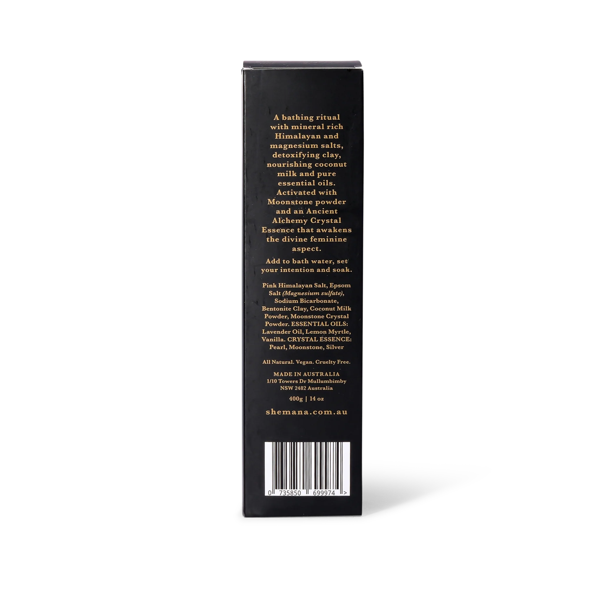 Lunar - Moonstone Crystal Bath Powder