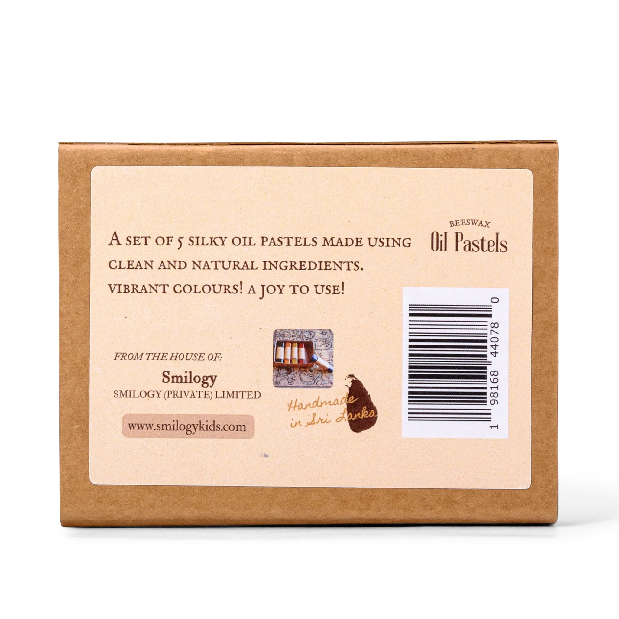 5 All Natural & Handmade Beeswax Oil Pastels