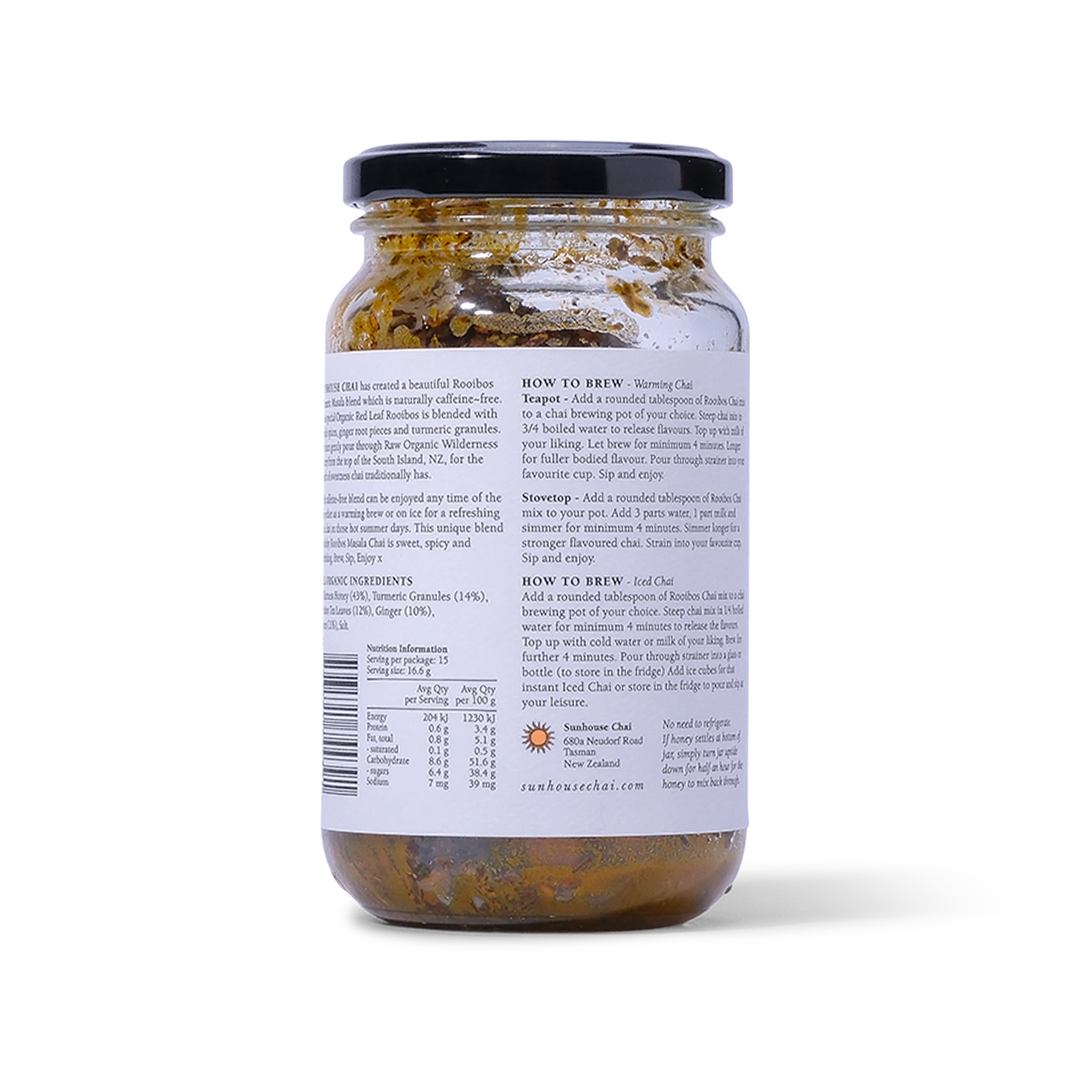 Sunhouse Sticky Chai -Rooibos Masala