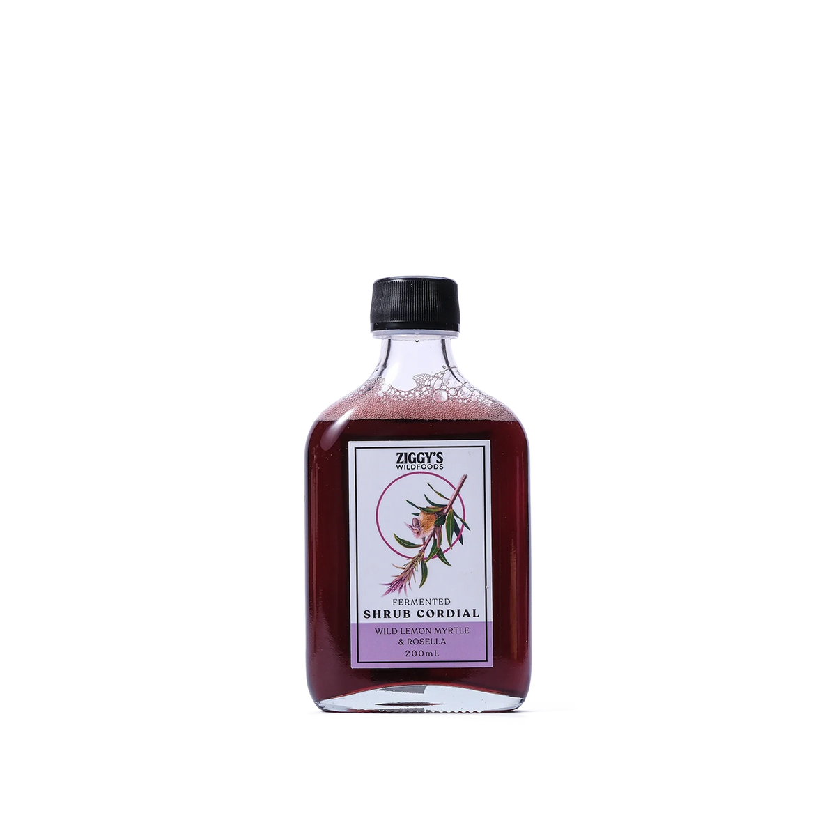 Ziggy's Wildfoods Wild Rosella & Lemon Myrtle Shrub