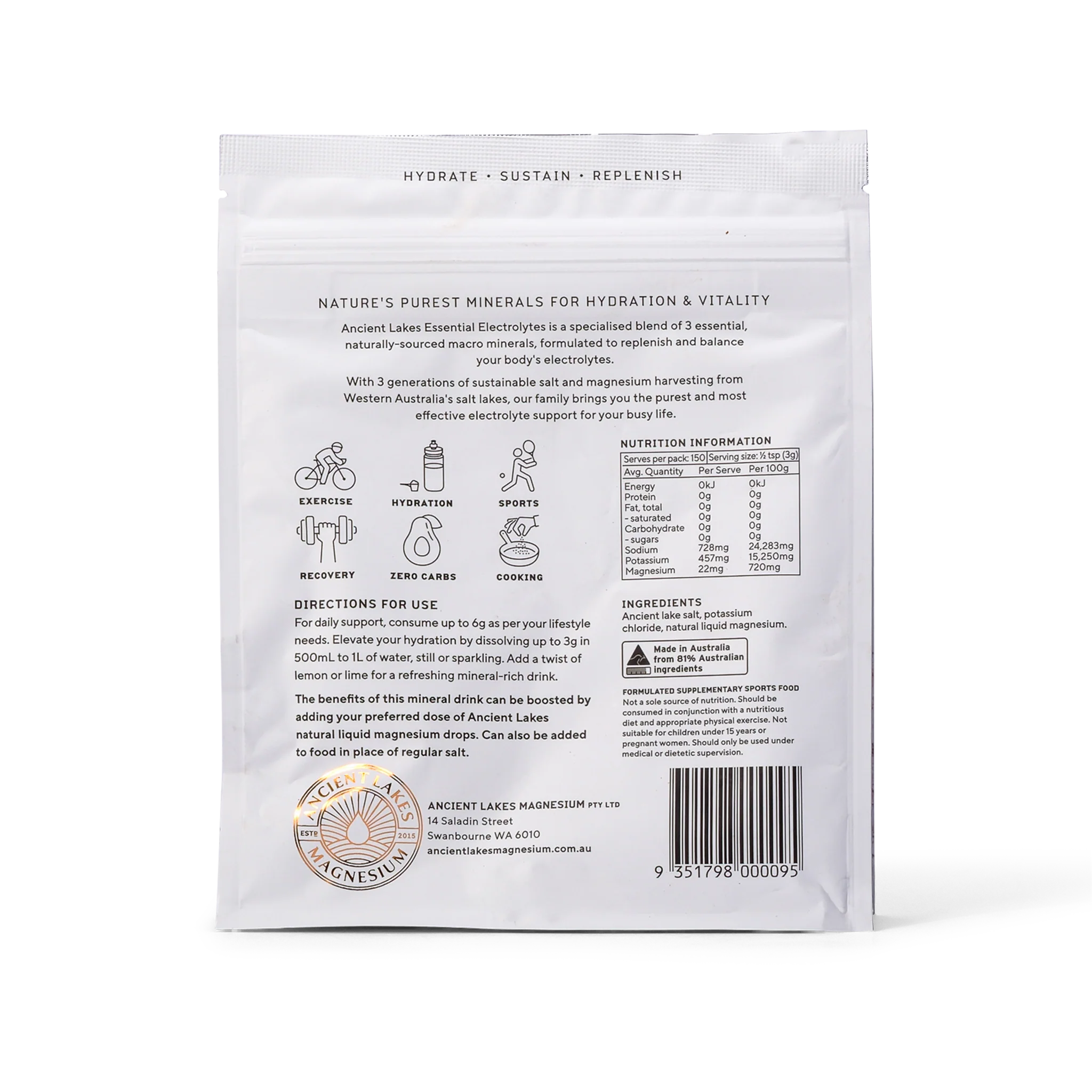 Mineral Balance - Essential Electrolytes
