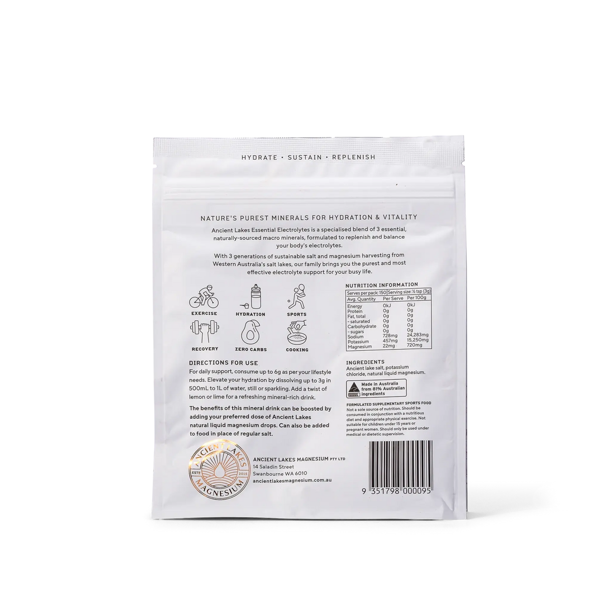 Mineral Balance - Essential Electrolytes