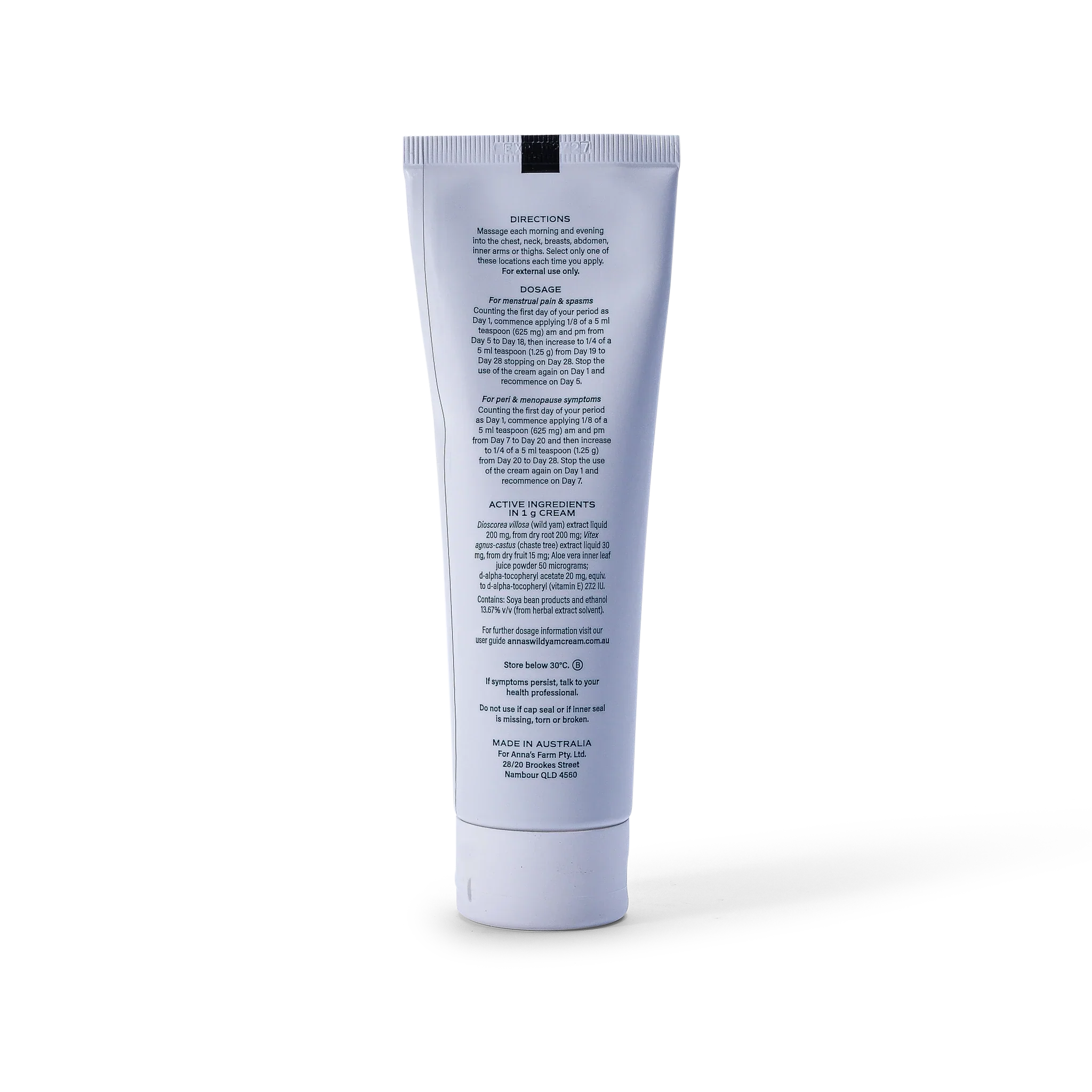 ANNA'S Wild Yam Cream
