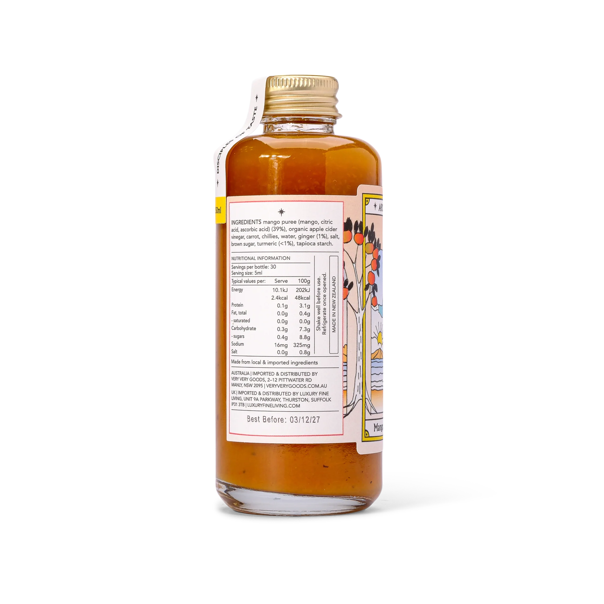 Saint John: Mango, Turmeric, Ginger