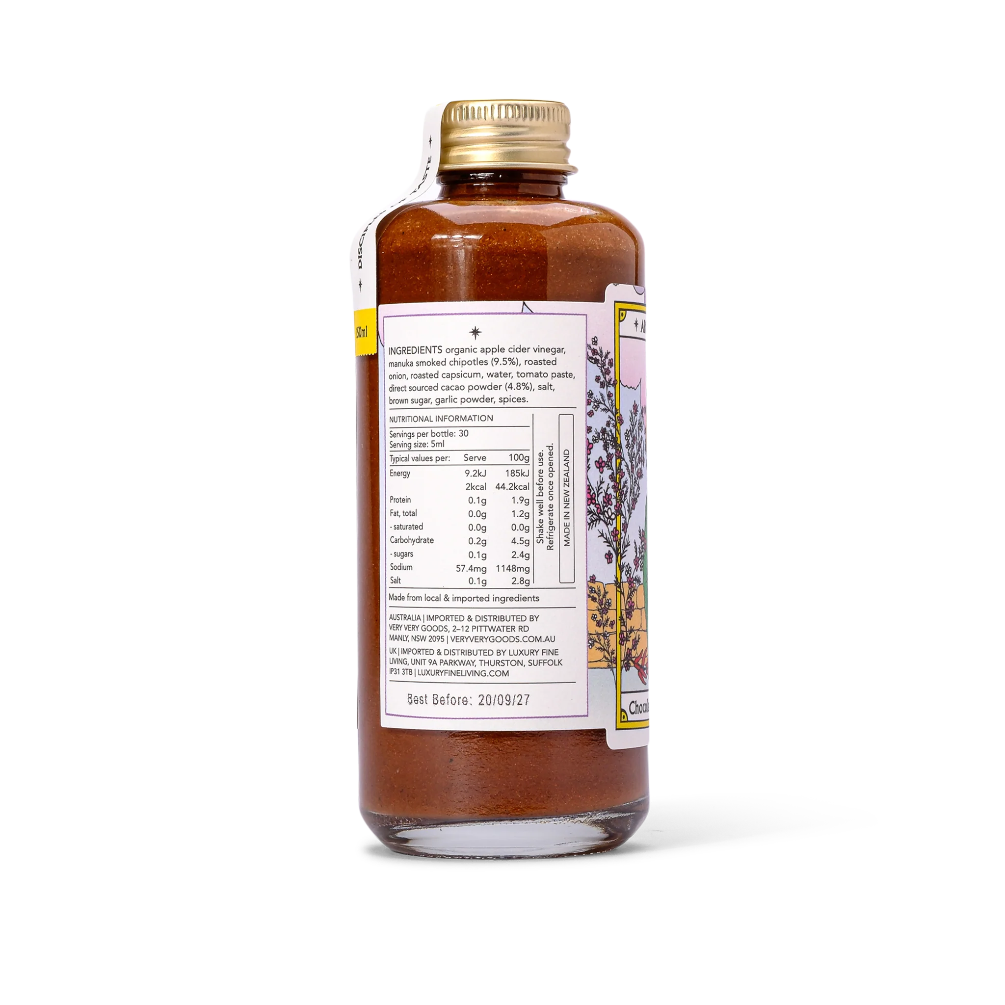 Saint Matt: Choc & Manuka Smoked Chipotle