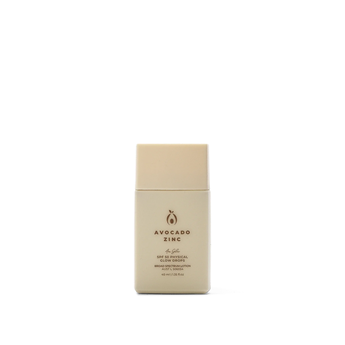 Avocado Zinc SPF 50 Glow Drops – front