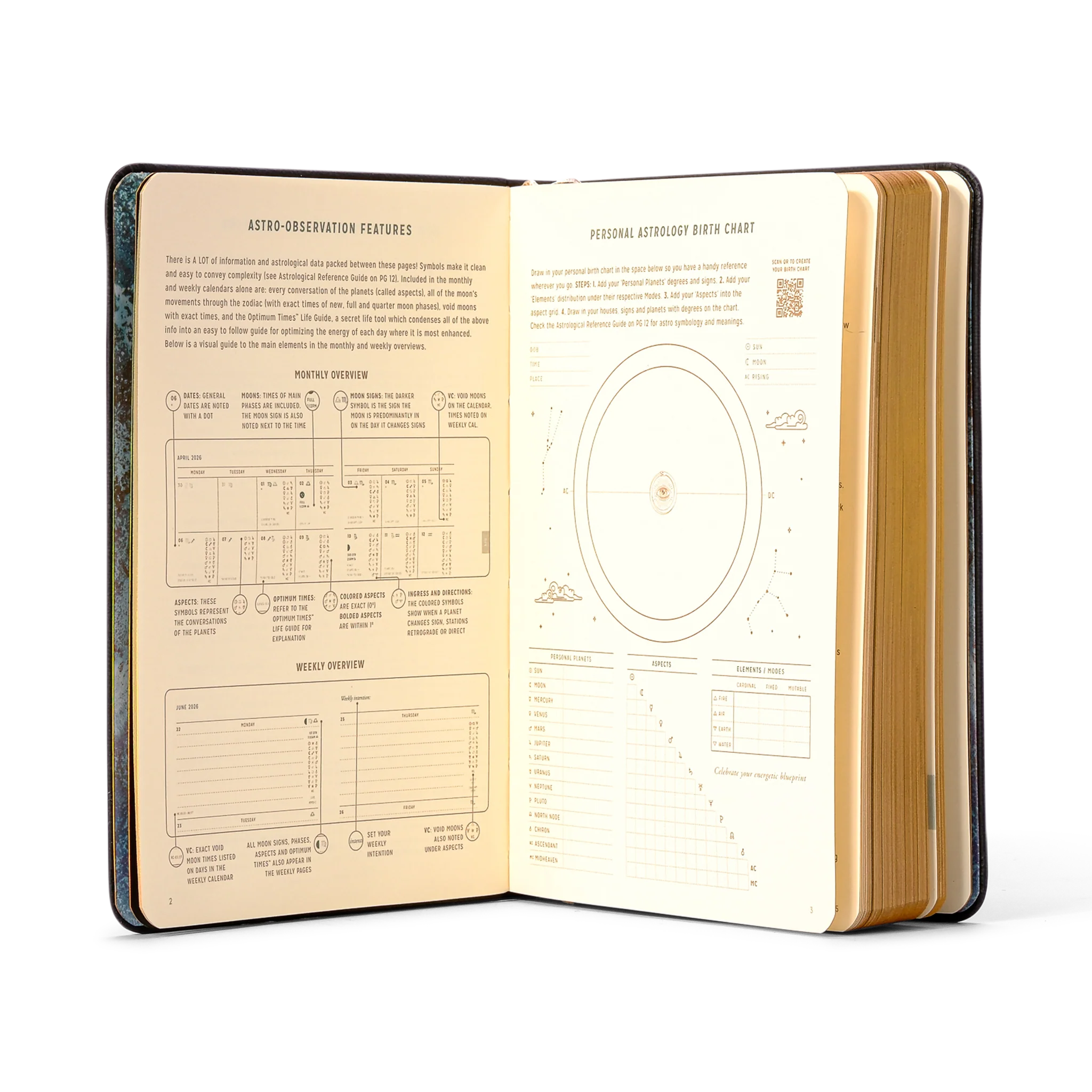 2026 Moon Phases + Signs Calendar