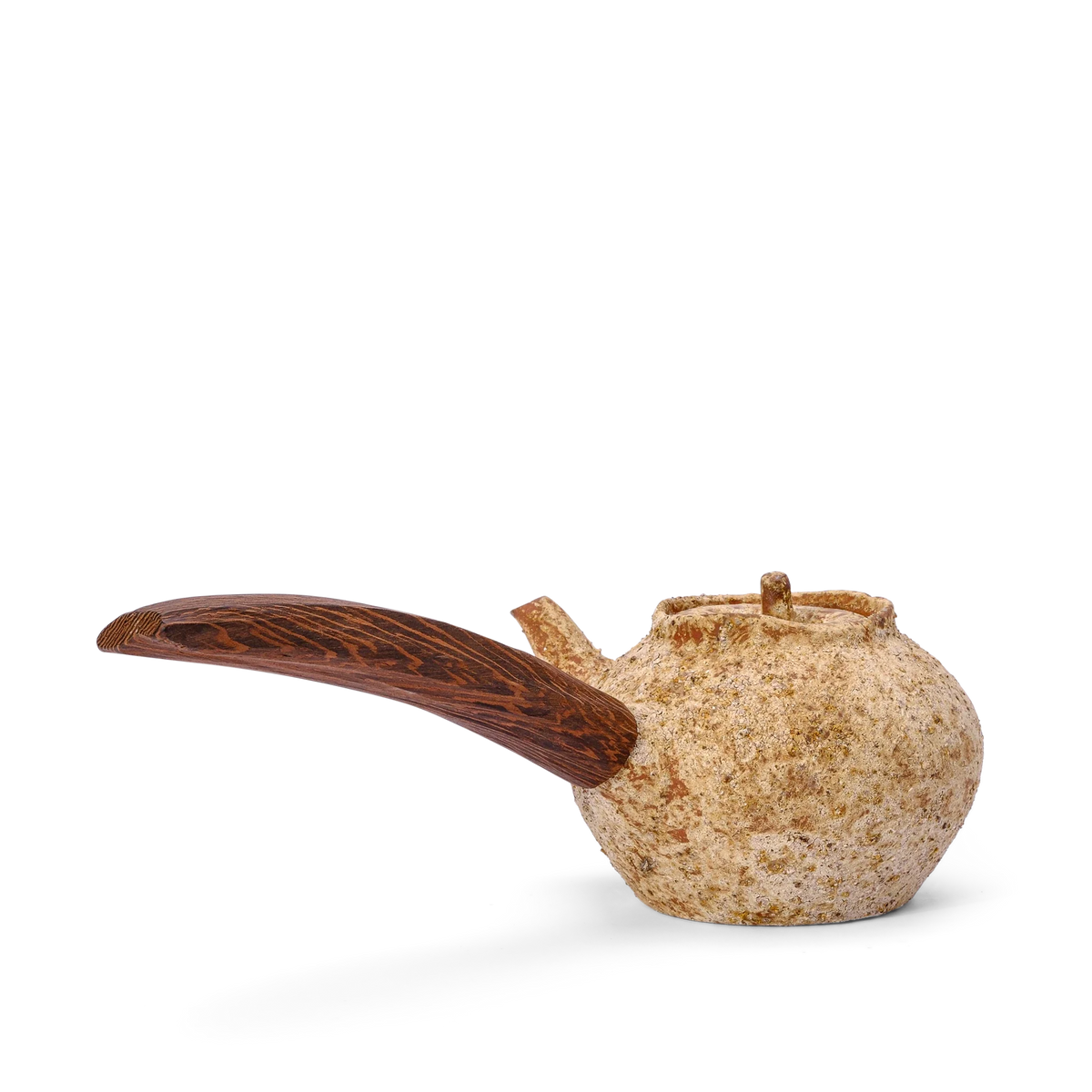 Cloud Hidden Wood Handle Teapot | 250ml | Light