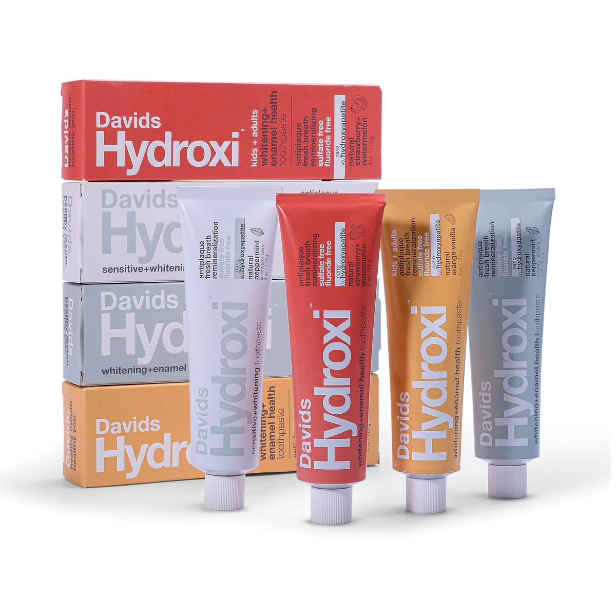 Davids Davids Hydroxi™ Whitening+Enamel Health Nano Hydroxyapatite Premium Toothpaste / Peppermint