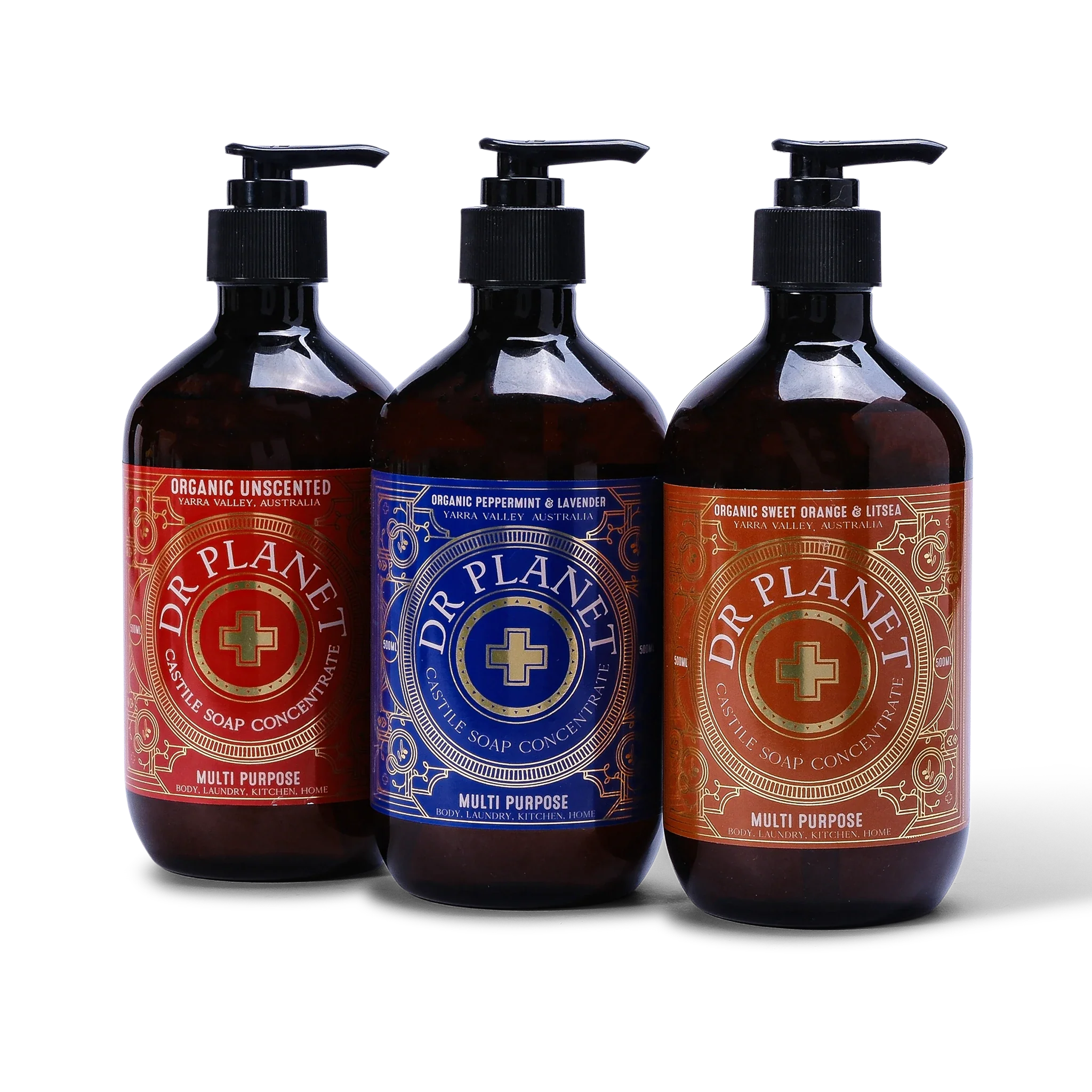 Organic Sweet Orange & Litsea Pump bottle
