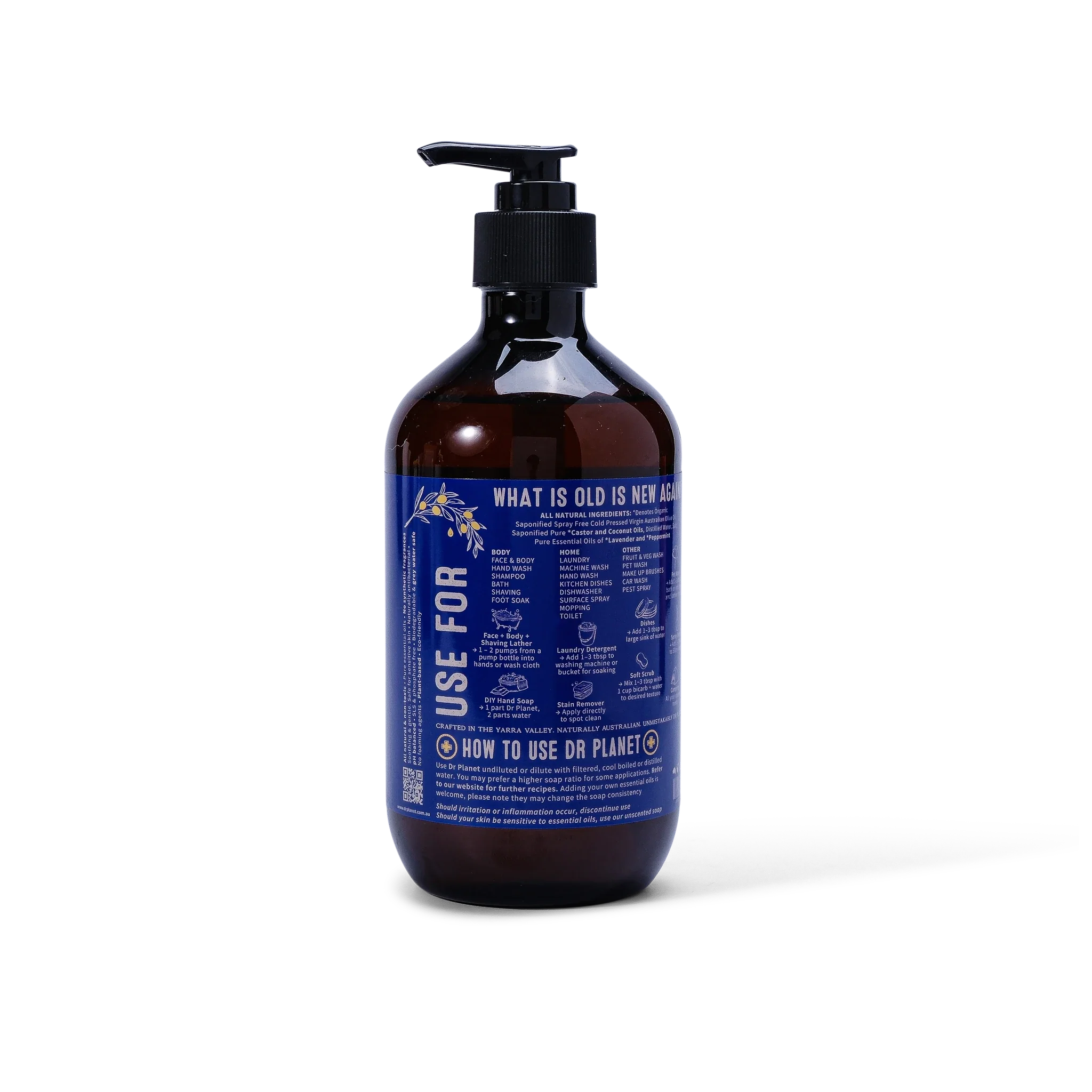 Organic Peppermint & Lavender Pump bottle