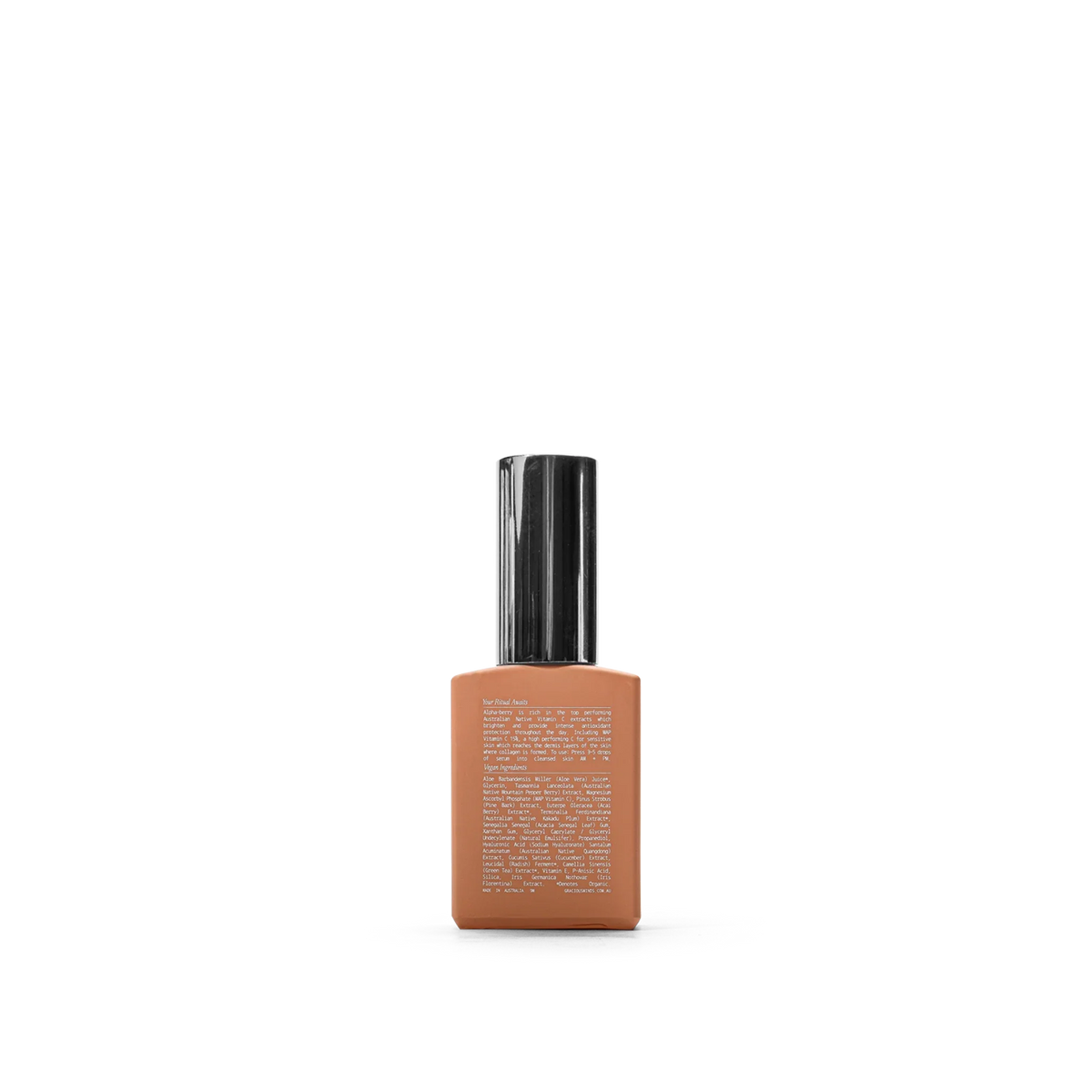 Gracious Minds Alpha-Berry Brightening Vitamin C Serum – back