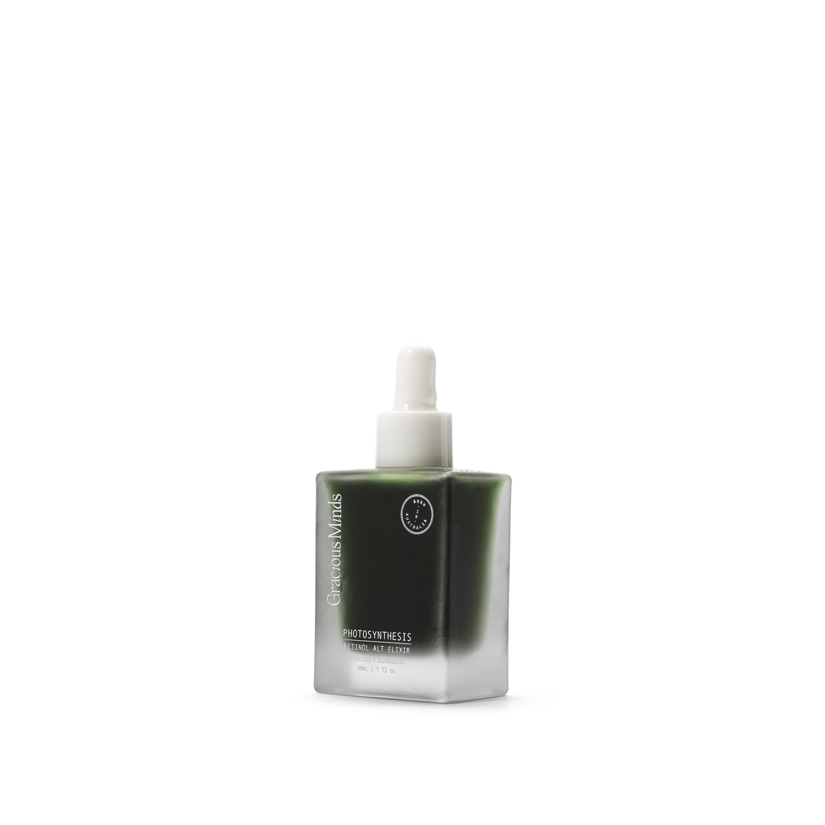 Gracious Minds Photosynthesis Retinol Alternative Elixir – alt elixir 30ml front alt