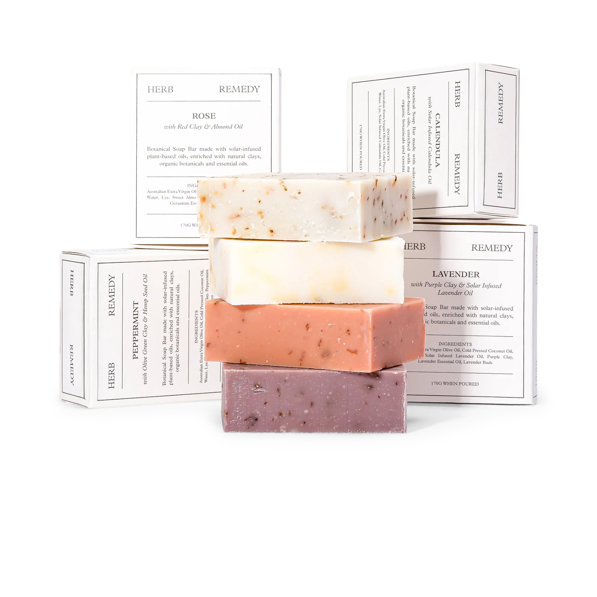 Botanical Bar: Lavender & Purple Clay