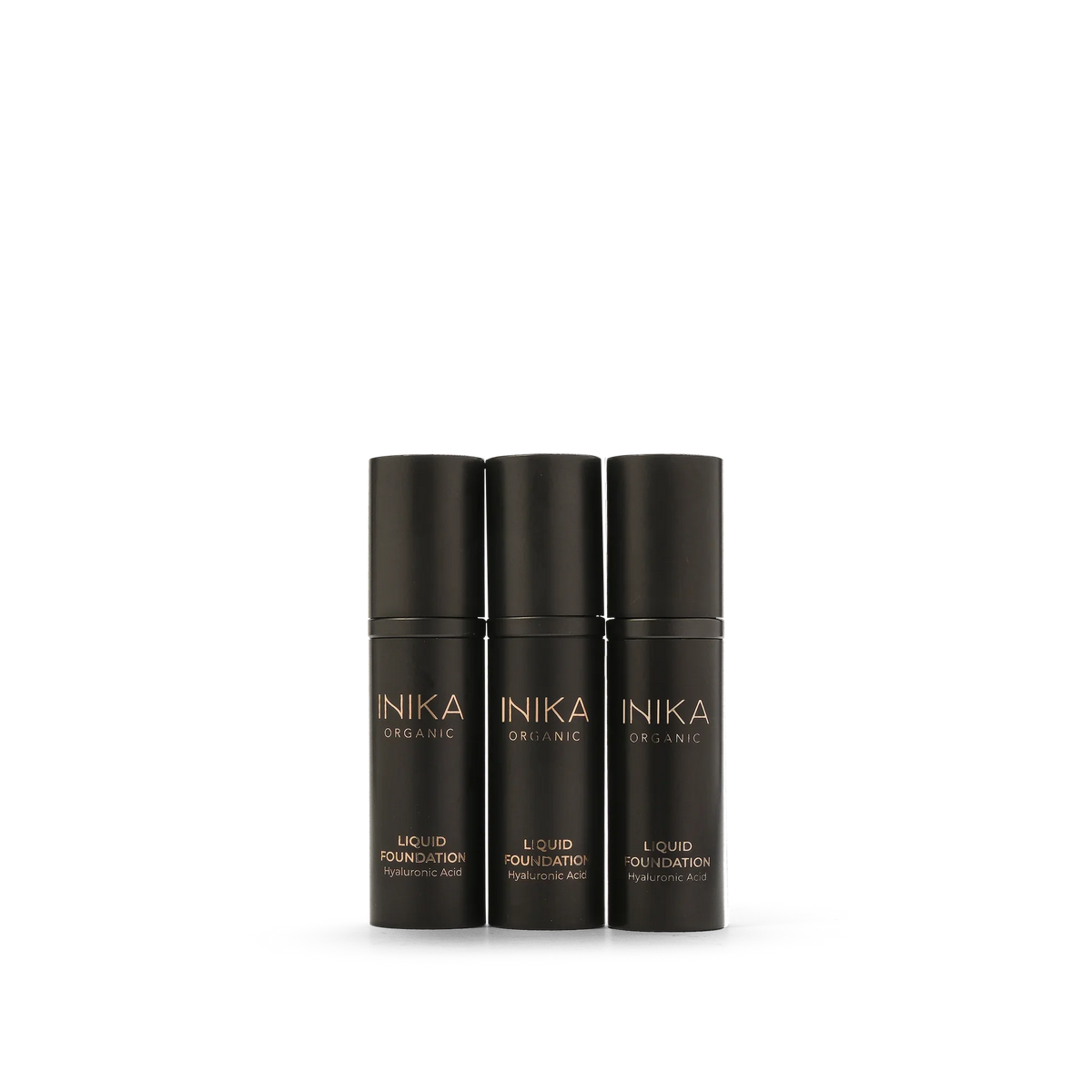 Inika Liquid Foundation – shade range group