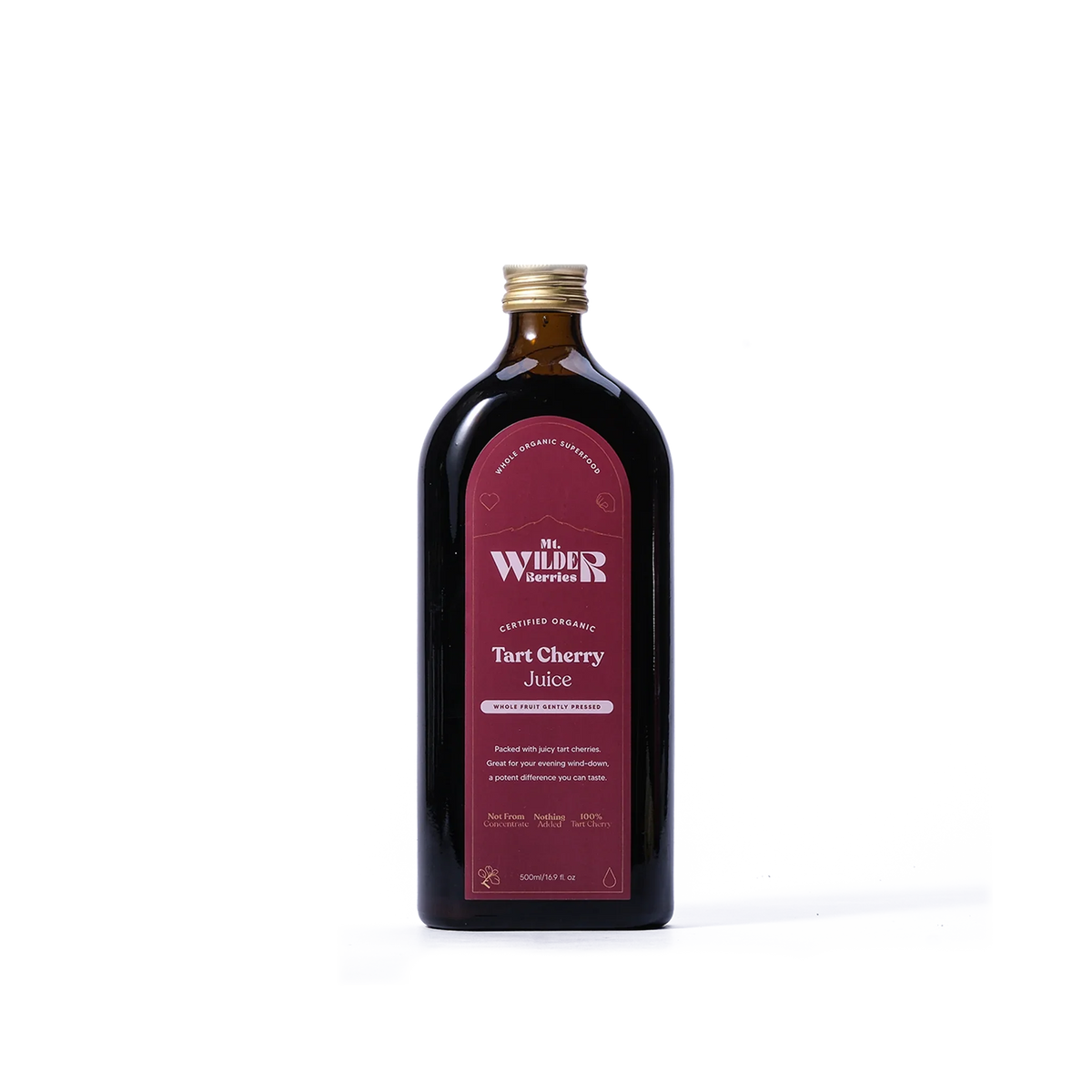 Mt. Wilder Berries Certified Organic Tart Cherry Juice
