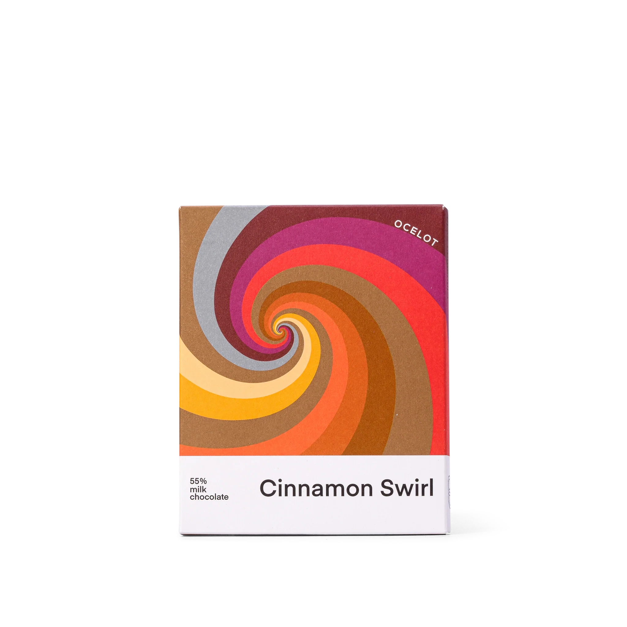 Cinnamon Swirl Milk Chocolate 55%