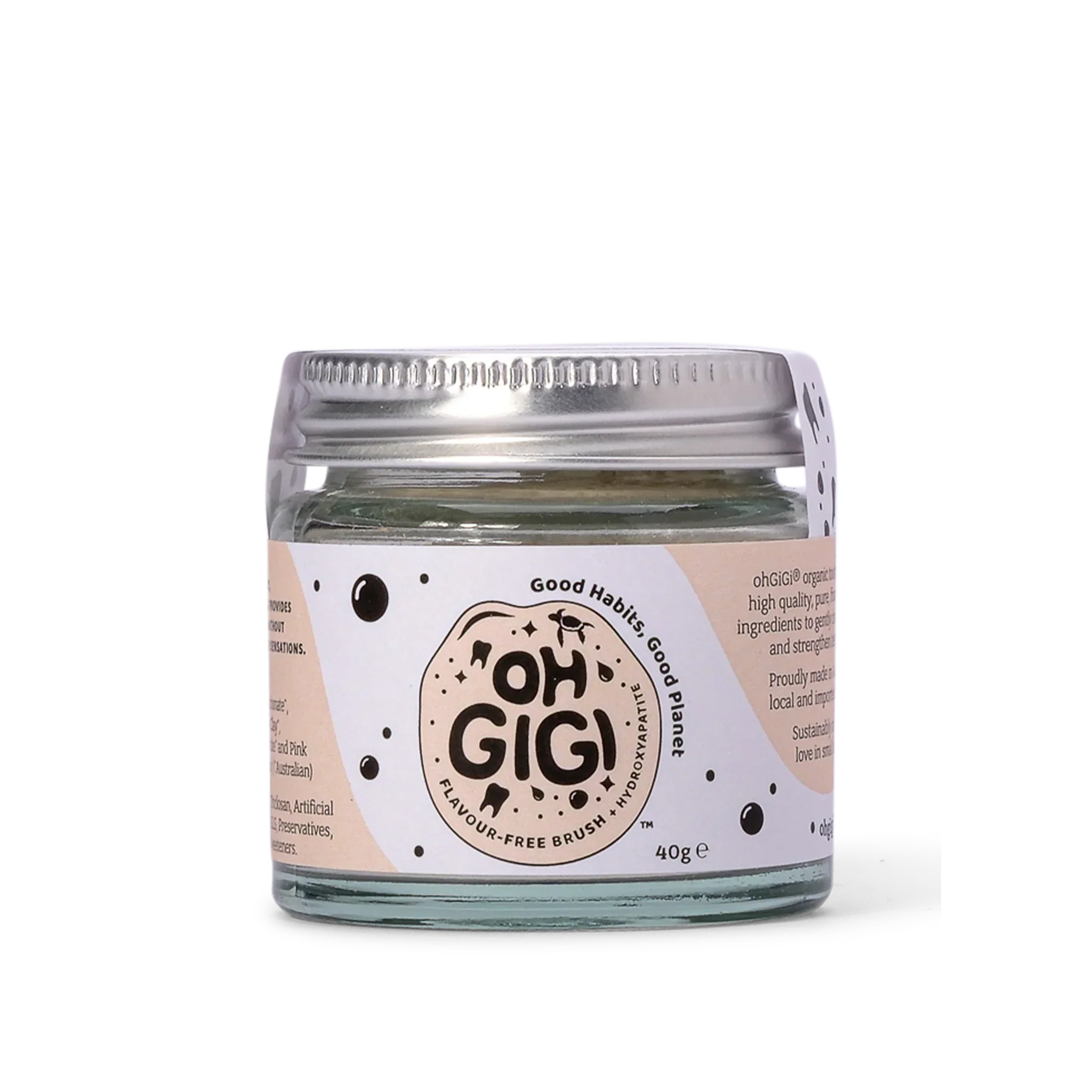 HYDROXYAPATITE TOOTHPOWDER ‘FLAVOUR-FREE BRUSH’