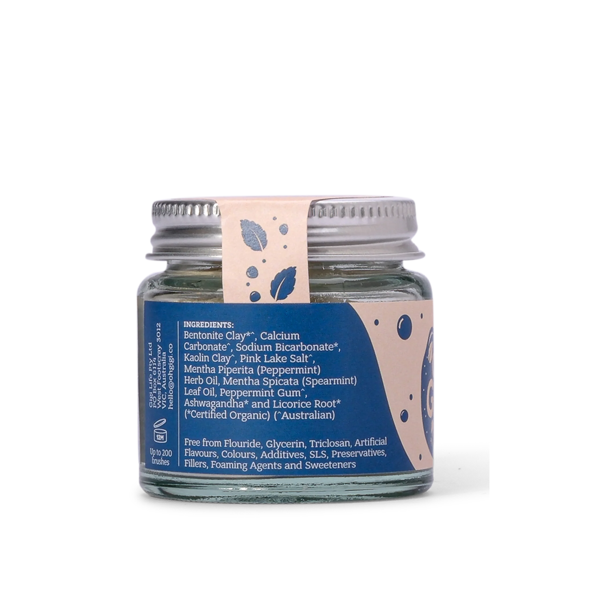 HYDROXYAPATITE TOOTHPOWDER ‘MINTY BRUSH’
