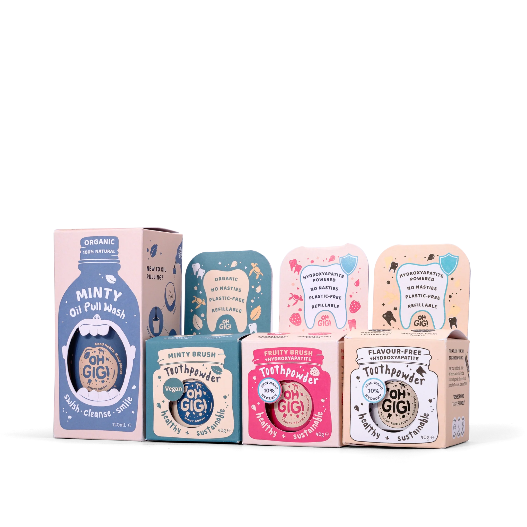 HYDROXYAPATITE TOOTHPOWDER ‘FRUITY BRUSH’