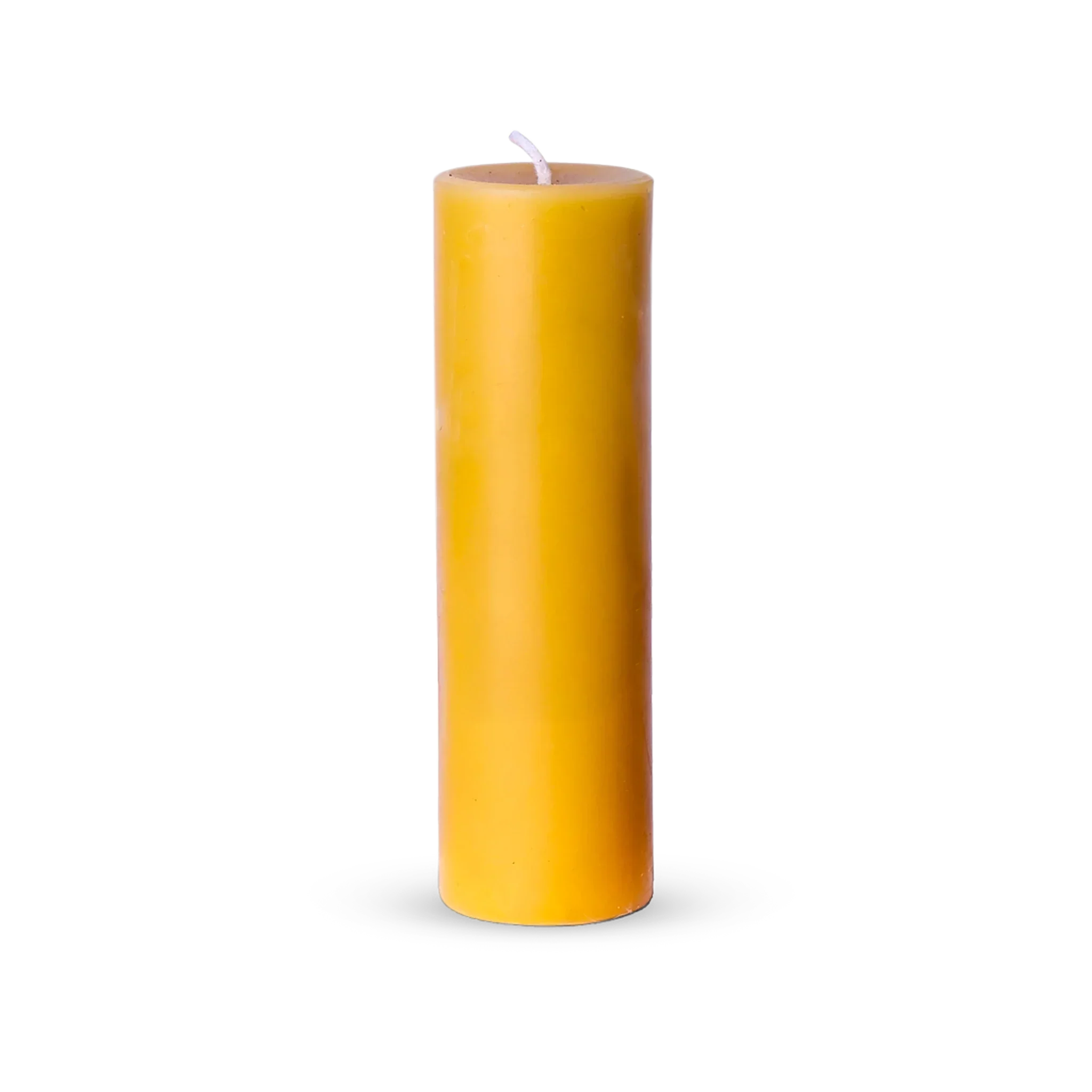 36HR Organic Beeswax Pillar Candle