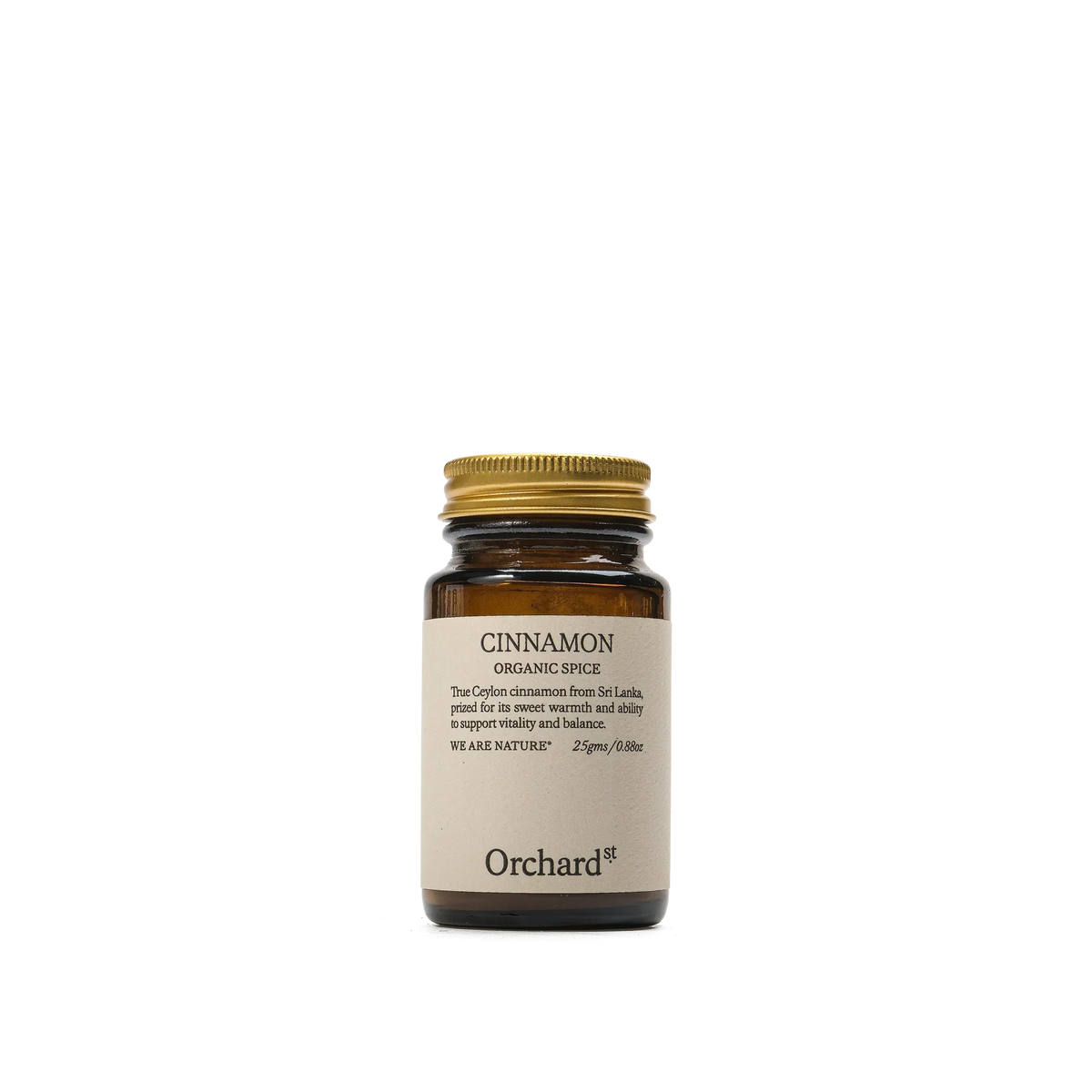 Orchard St. Organic Ceylon Cinnamon Powder – front
