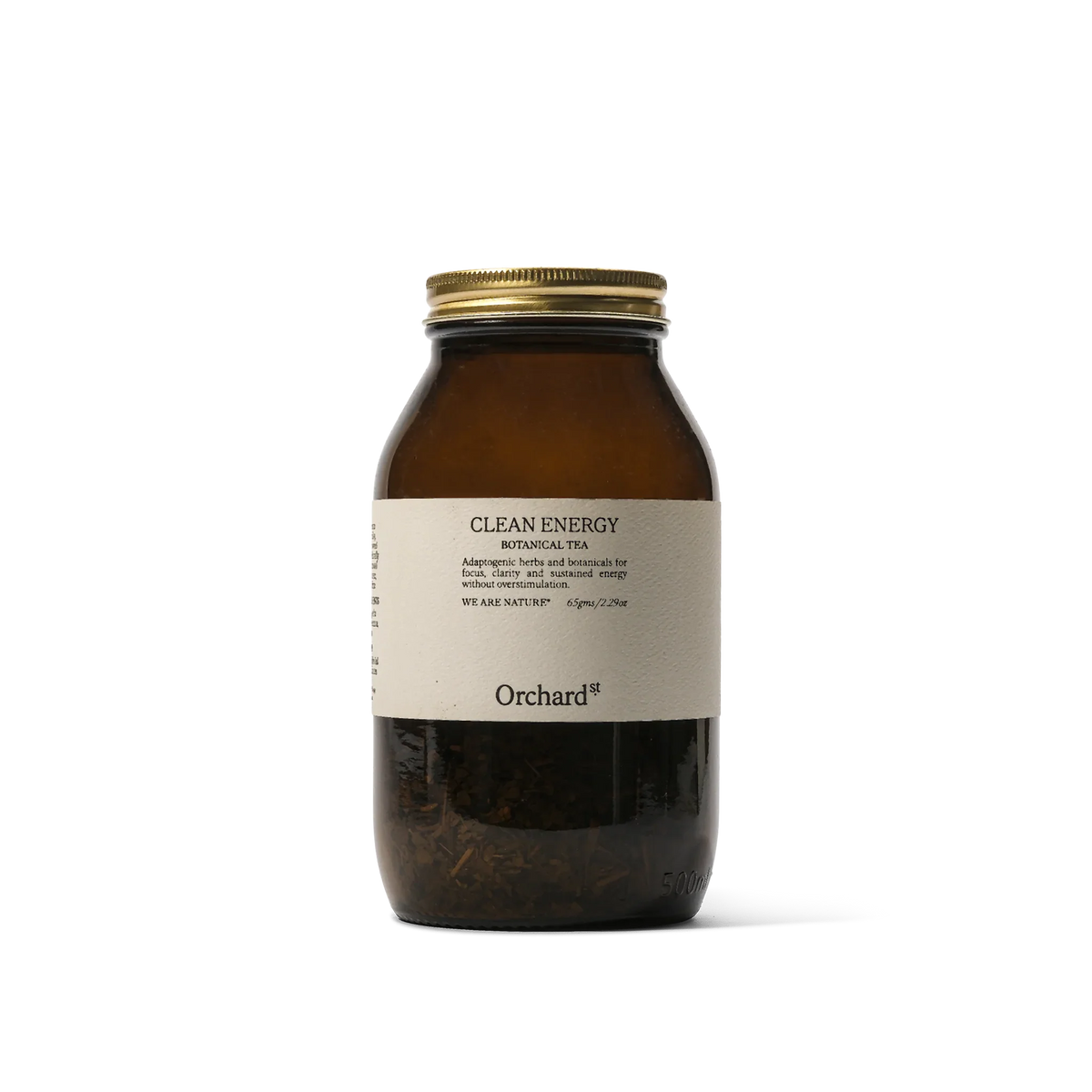 Orchard St. Clean Energy Tea – front