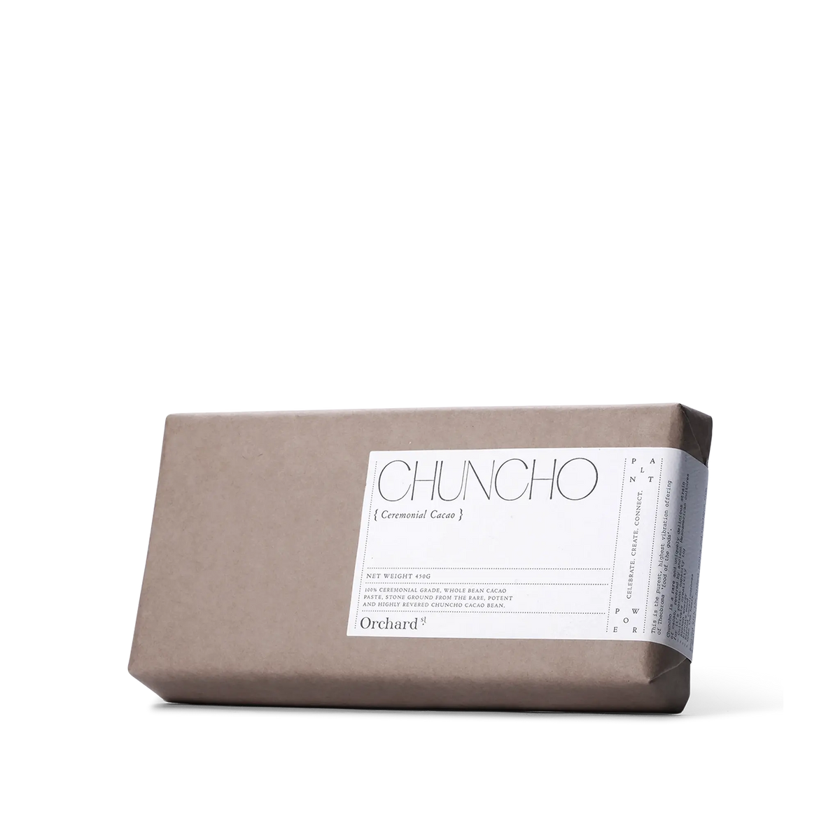 Orchard St. – Orchard St2 Ceremonial Cacao Block Front