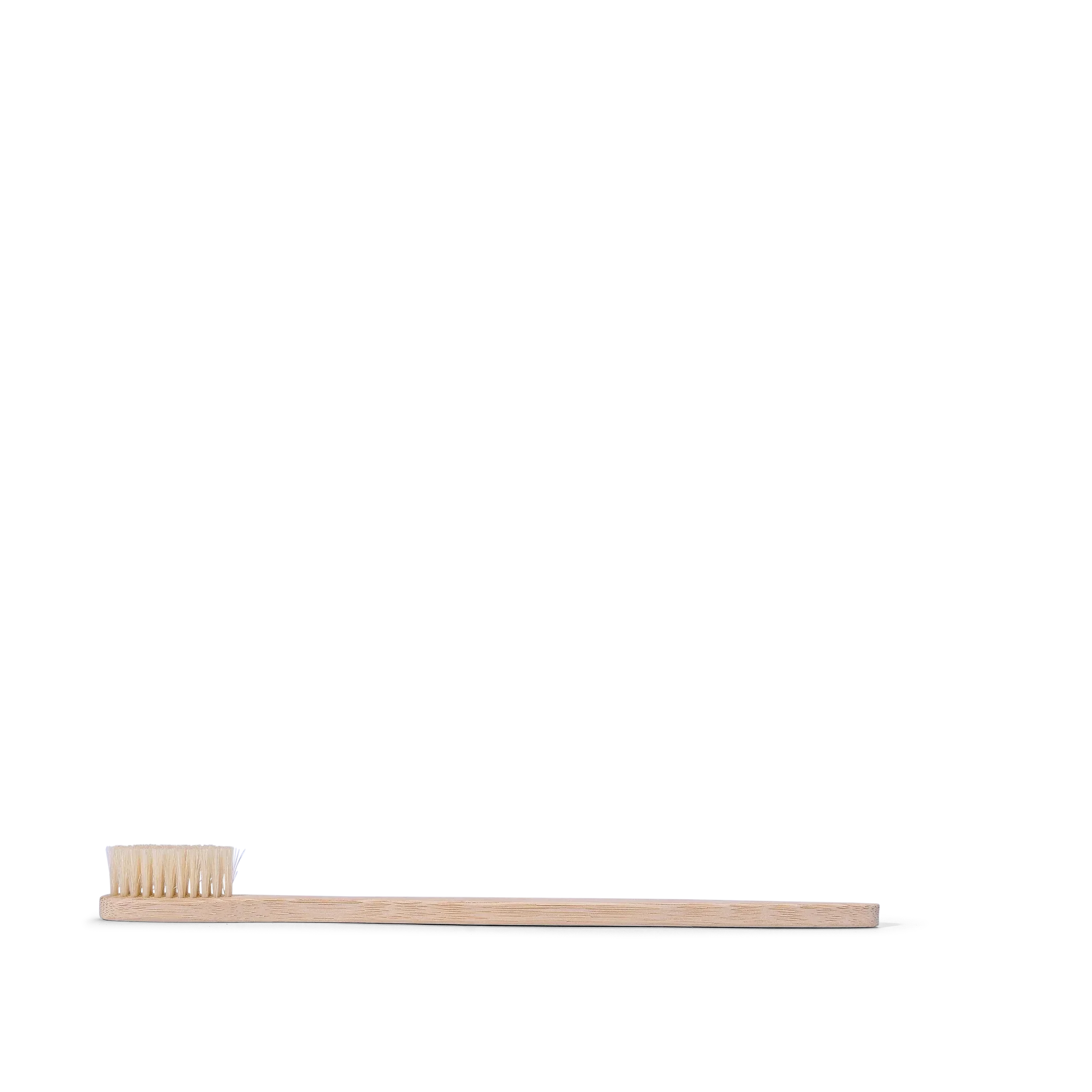 Natural Boar Hair Bristle Bamboo Toothbrush
