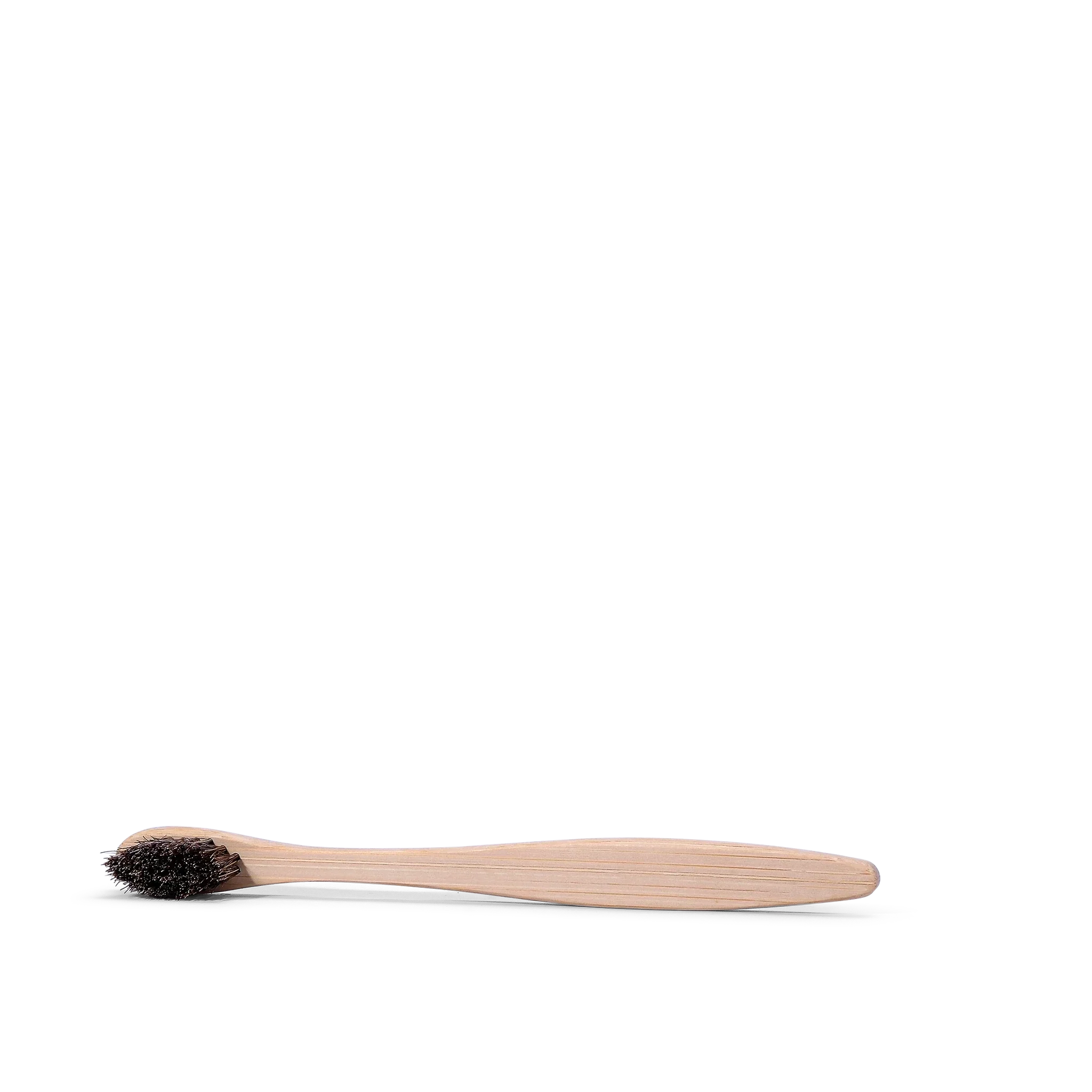 Natural Horse Hair Bristle Bamboo Toothbrush for Kids
