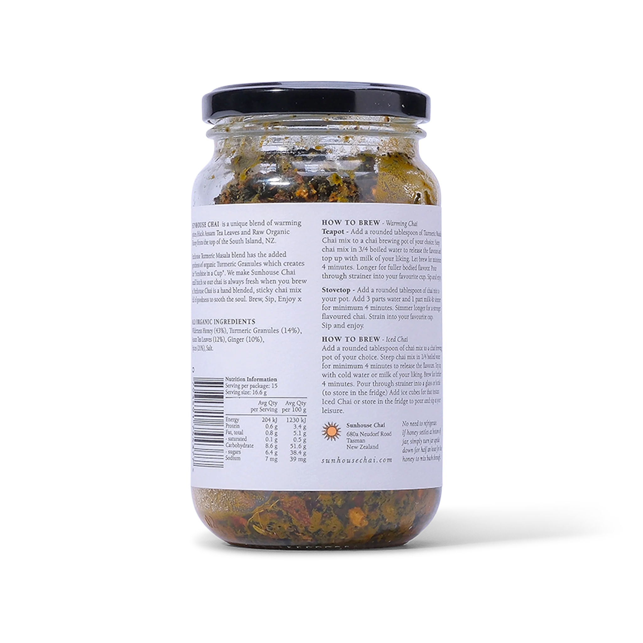 Sunhouse Sticky Chai -Turmeric Masala
