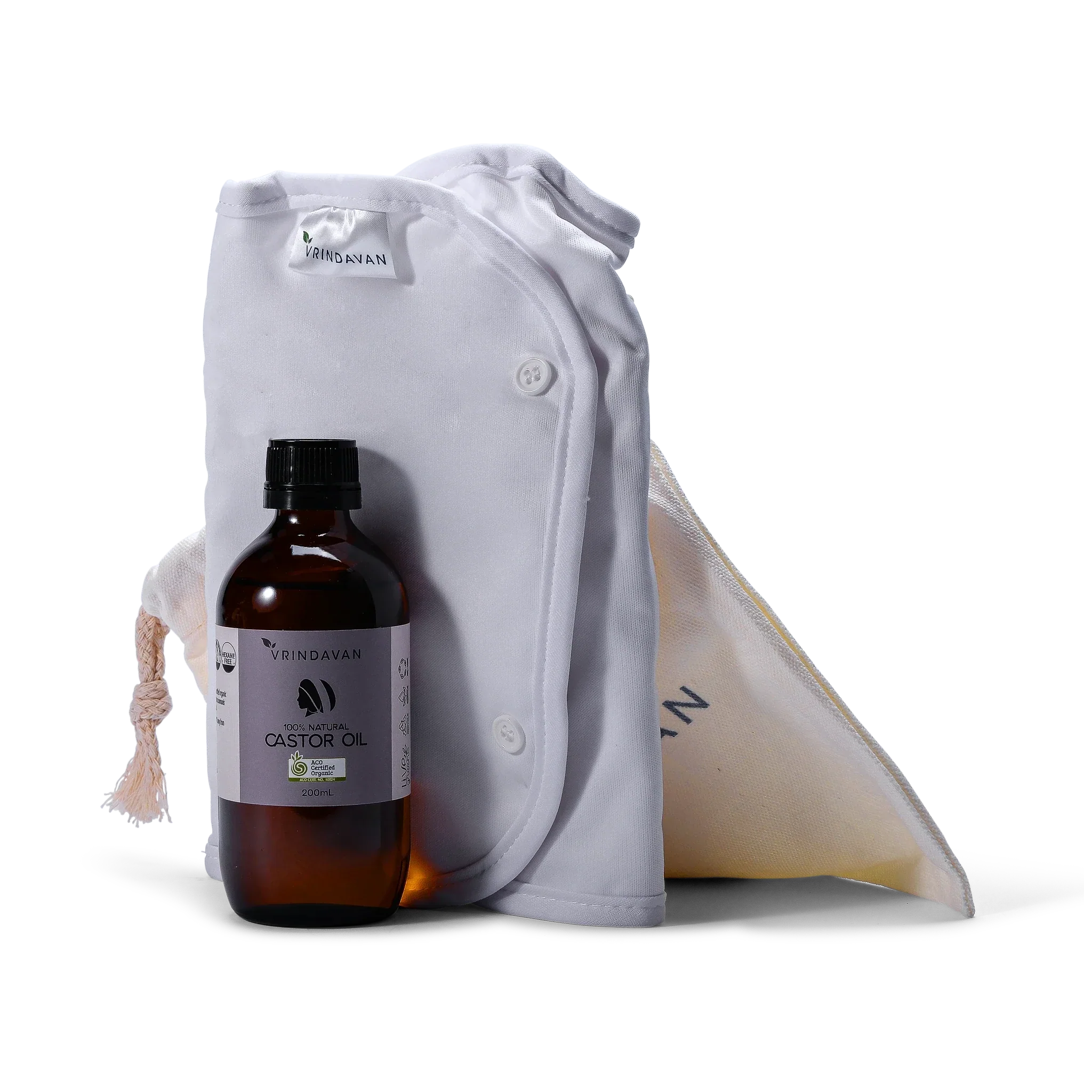 Castor Oil Pack White